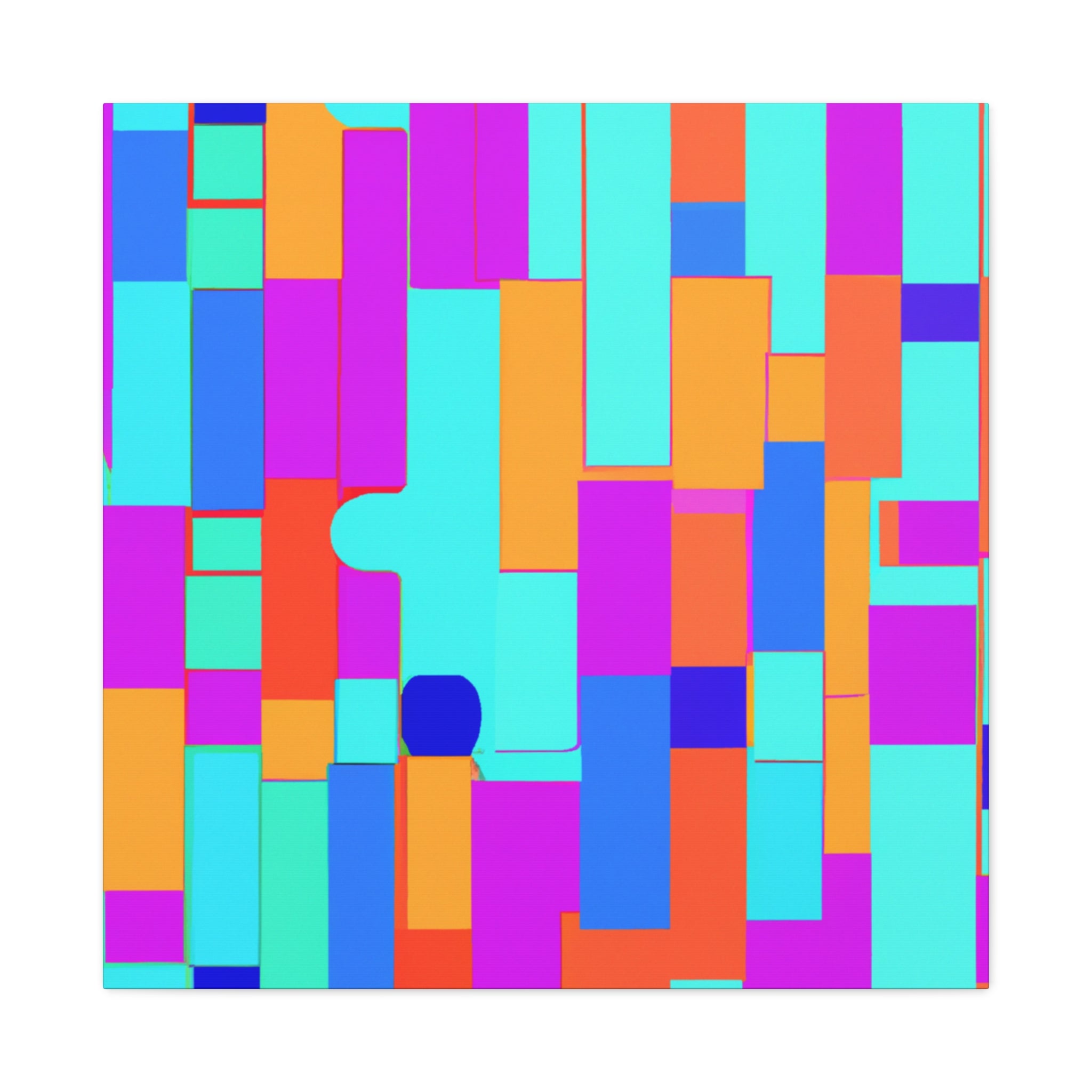 Groovy Kaleidoscope - Canvas