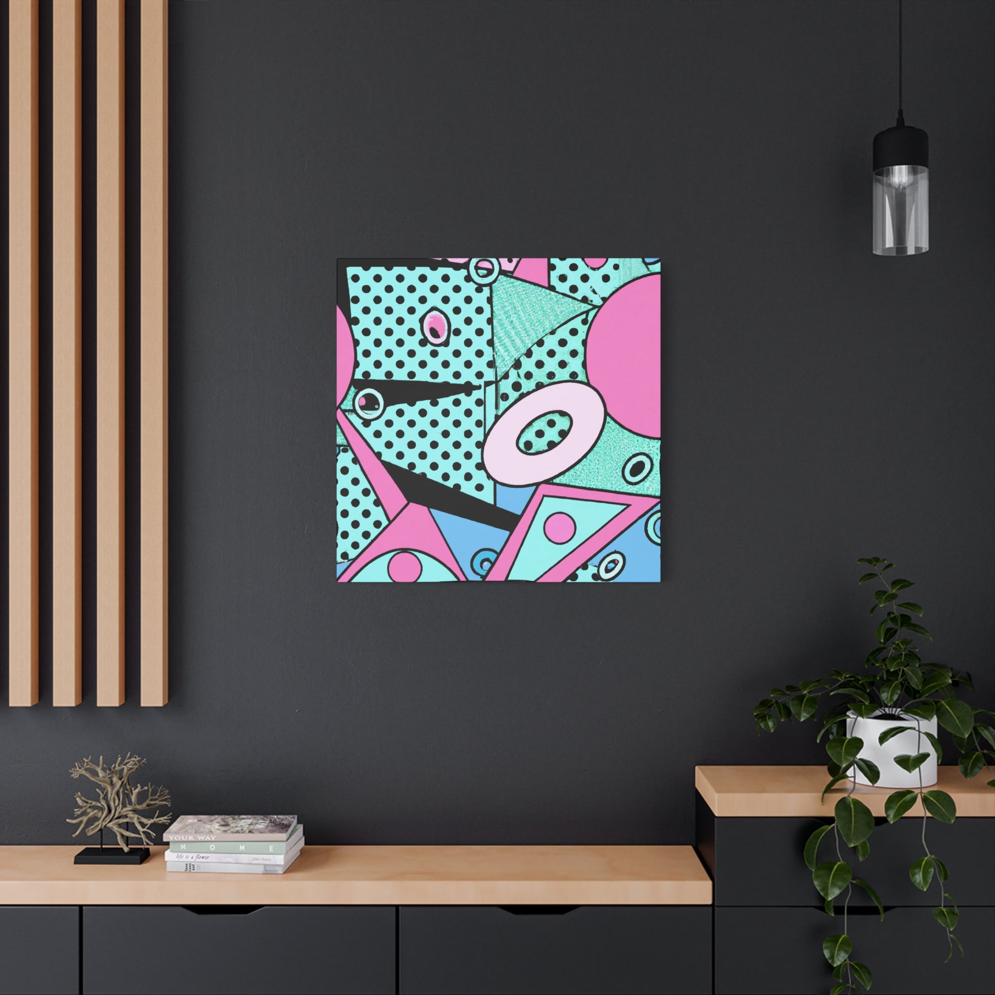 Cosmic Grooves - Canvas
