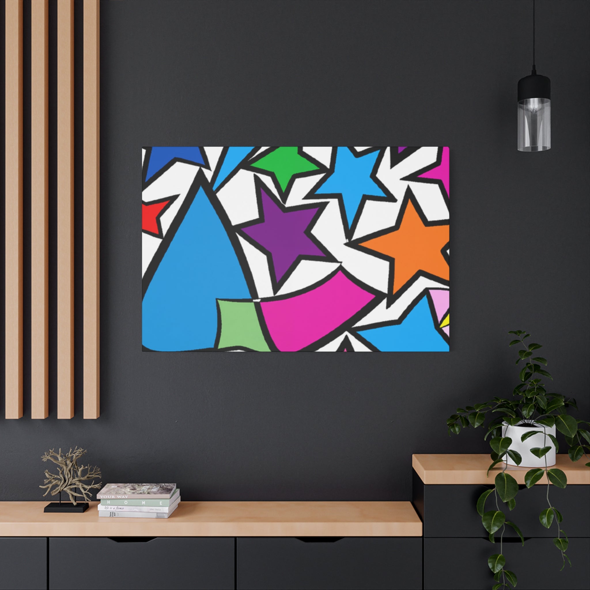 Cosmic Kaleidoscope - Canvas