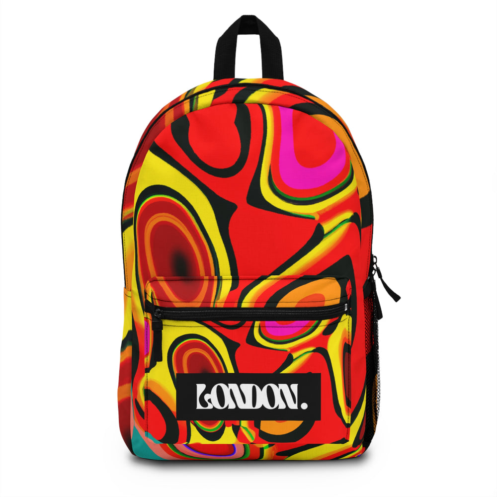 "Groovy PopArt Delight" - Backpack