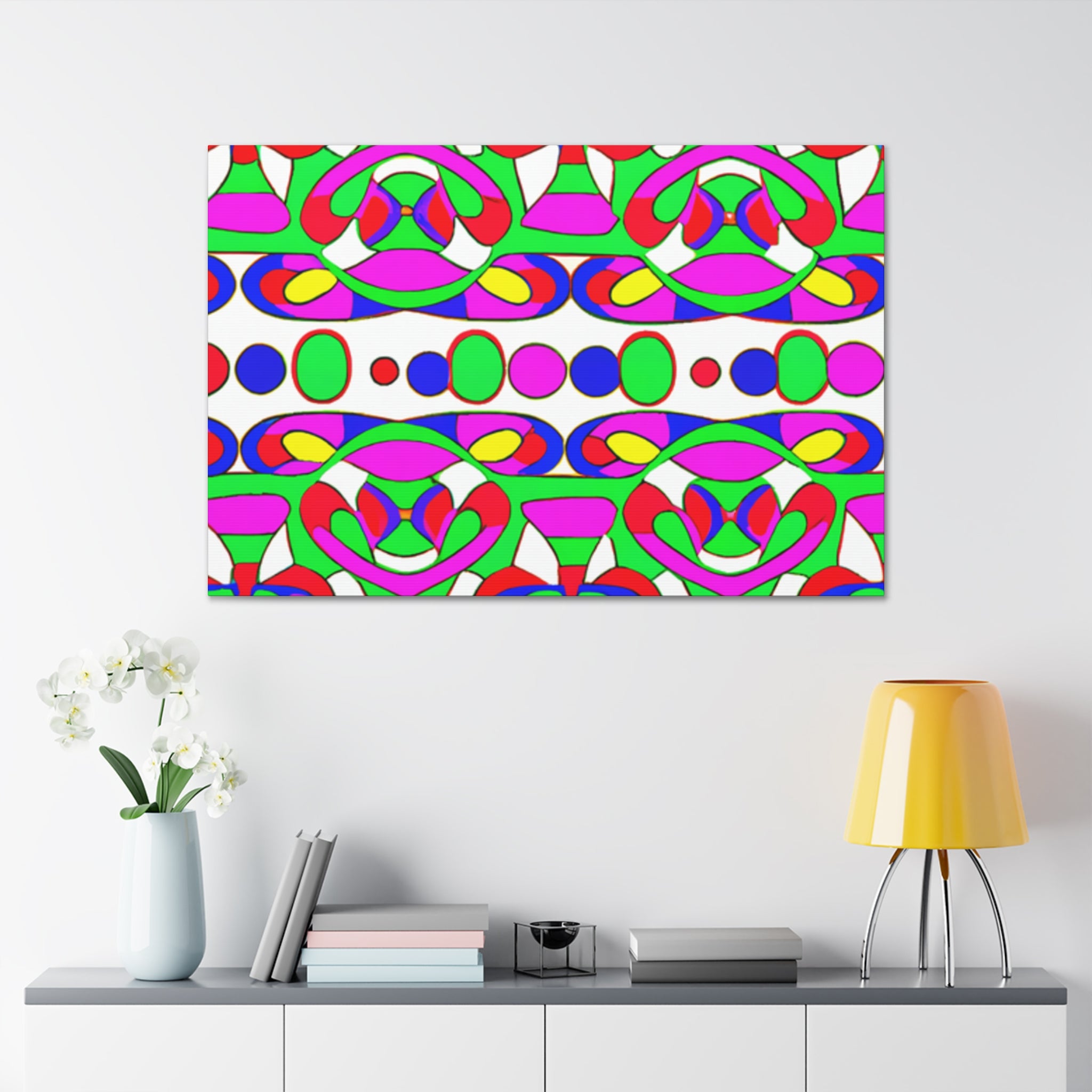 Groovy Kaleidoscope - Canvas