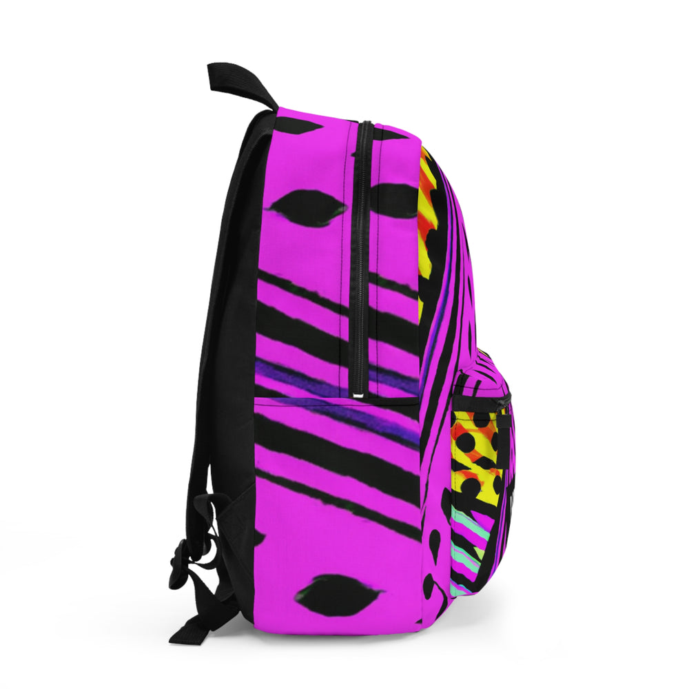 "Groovy Mirage: Vintage Pop Art & Psychedelia" - Backpack