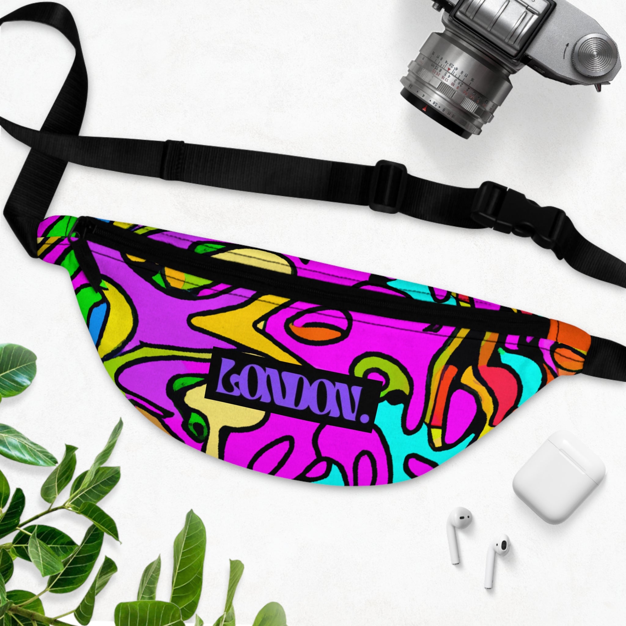 "Groovy Geometric Galaxy" - Fanny Pack