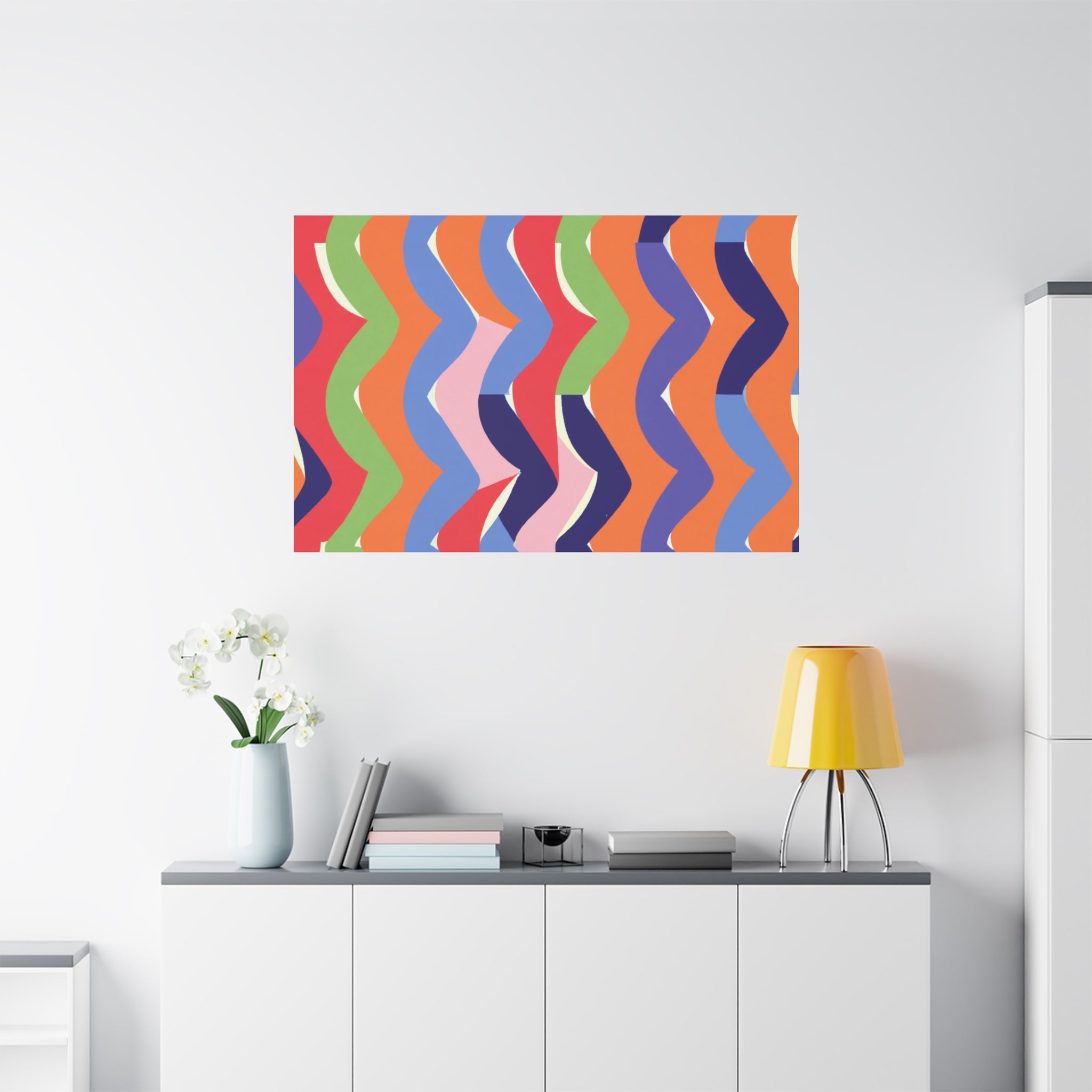 Groovy Starburst - Canvas
