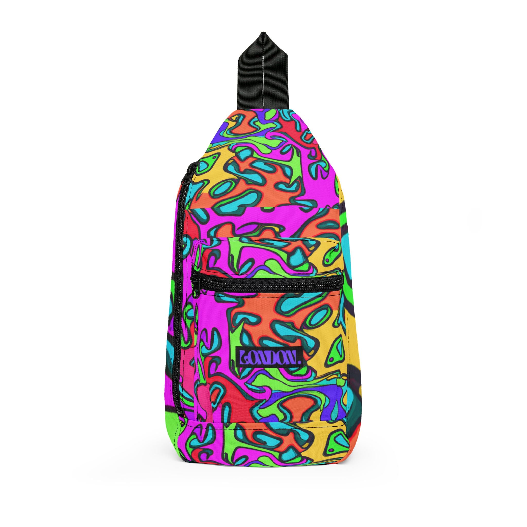 "Jazzmo Marley's Kaleidoscope Couture" - Sling Bag