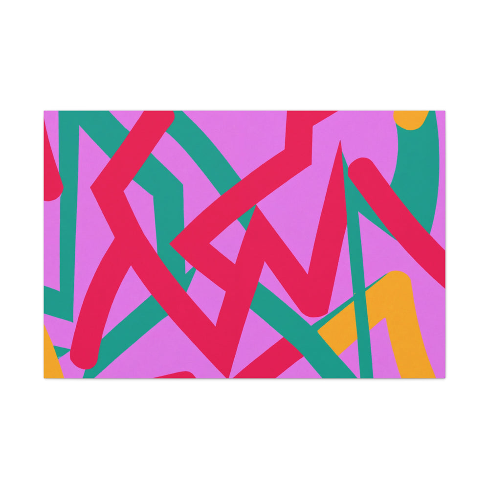 Groovy Kaleidoscope - Canvas