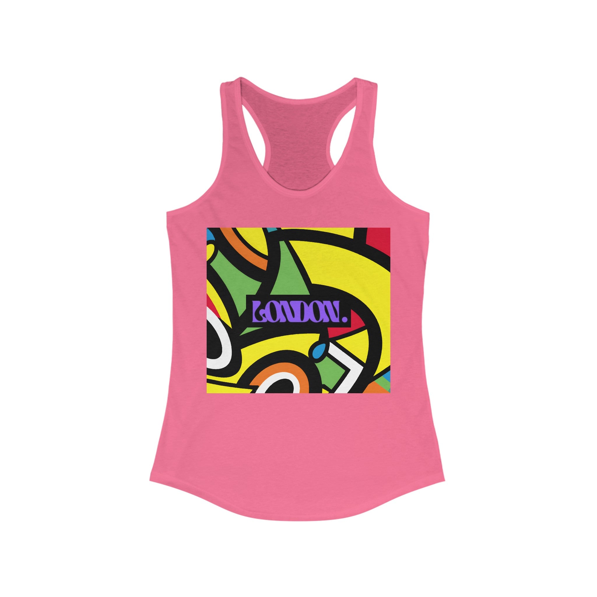 Peaches Sunflower - Racerback Tank Top