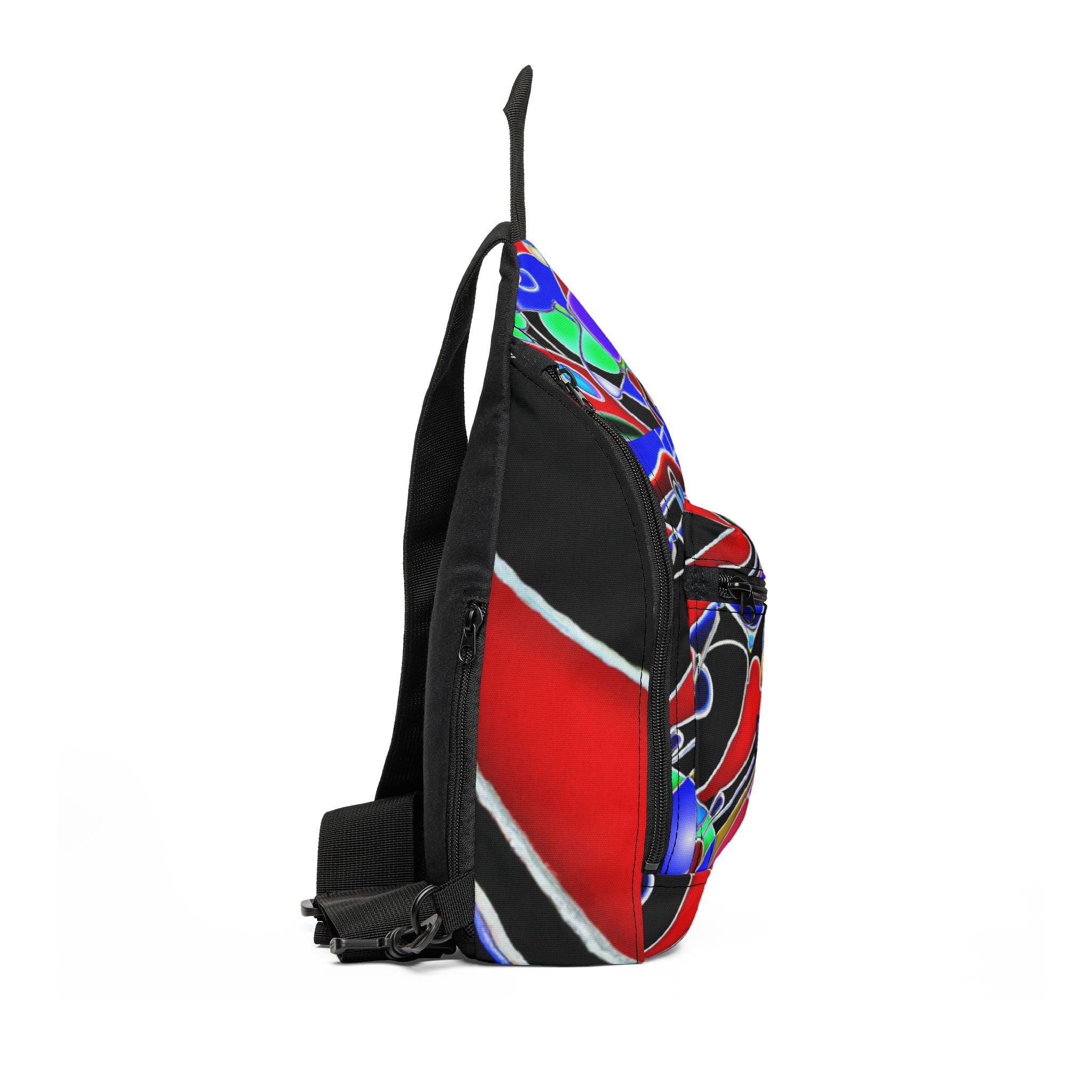 "Groovy Velvet Odyssey" - Sling Bag