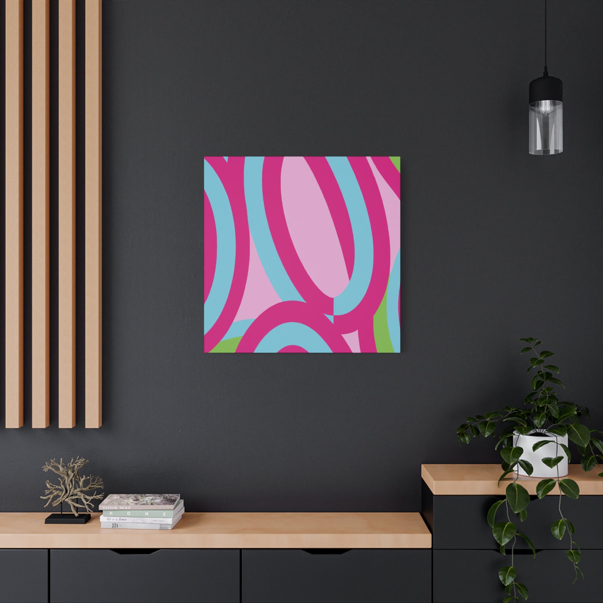 Groovy Kaleidoscope - Canvas