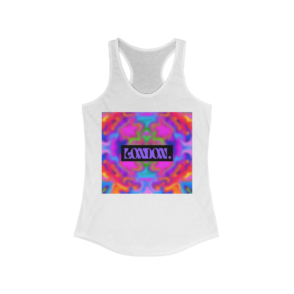 "Retro Richey's Psychedelic Paradiso" - Racerback Tank Top