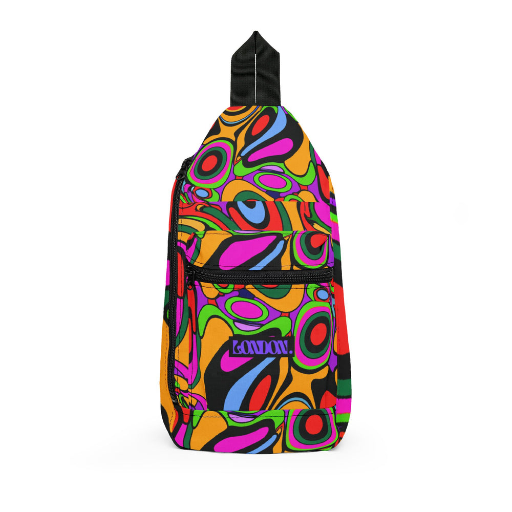 "Marv Groovy: Pop Eccentricities & Psychedelic Wonders" - Sling Bag