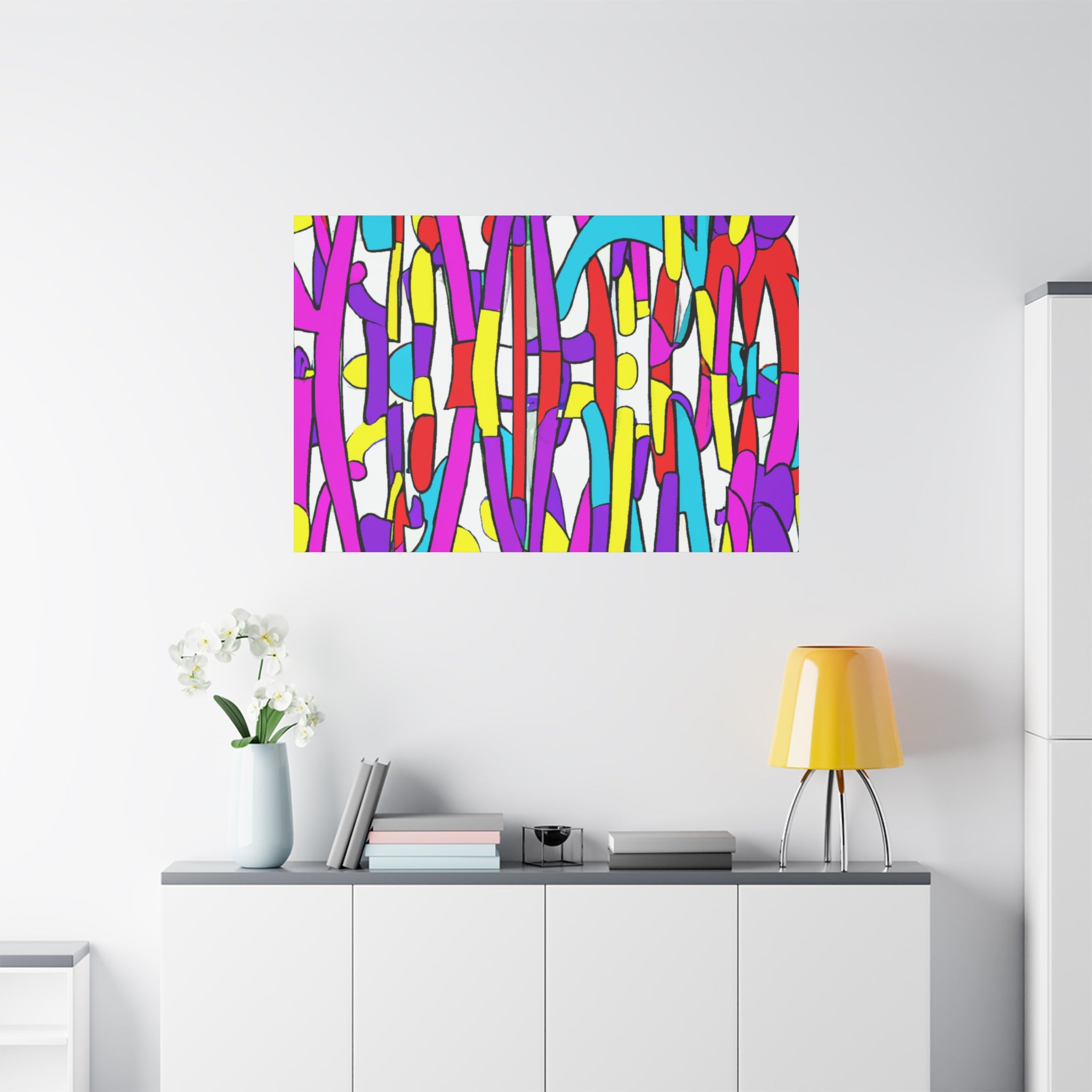 Groovy Whirl - Canvas