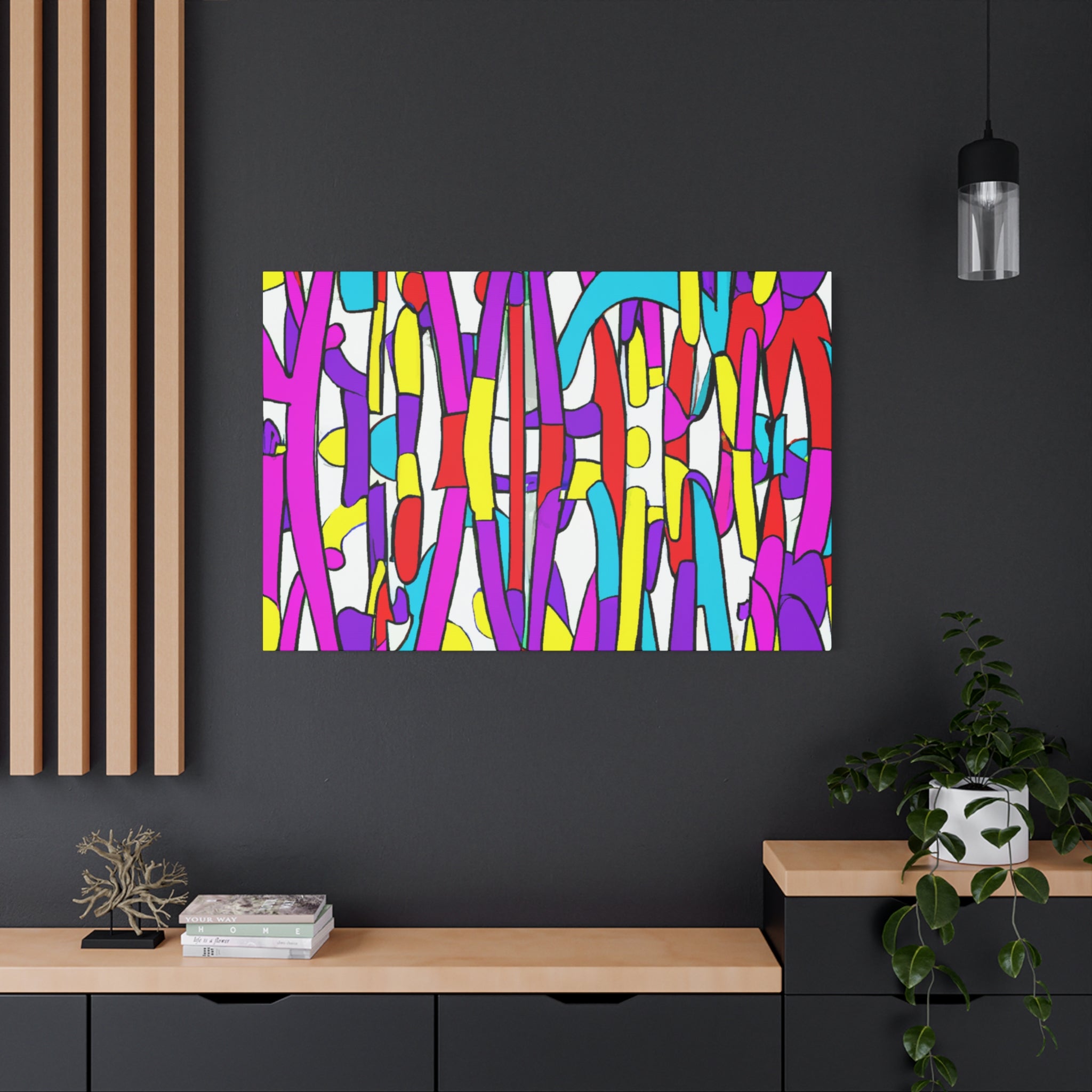 Groovy Whirl - Canvas