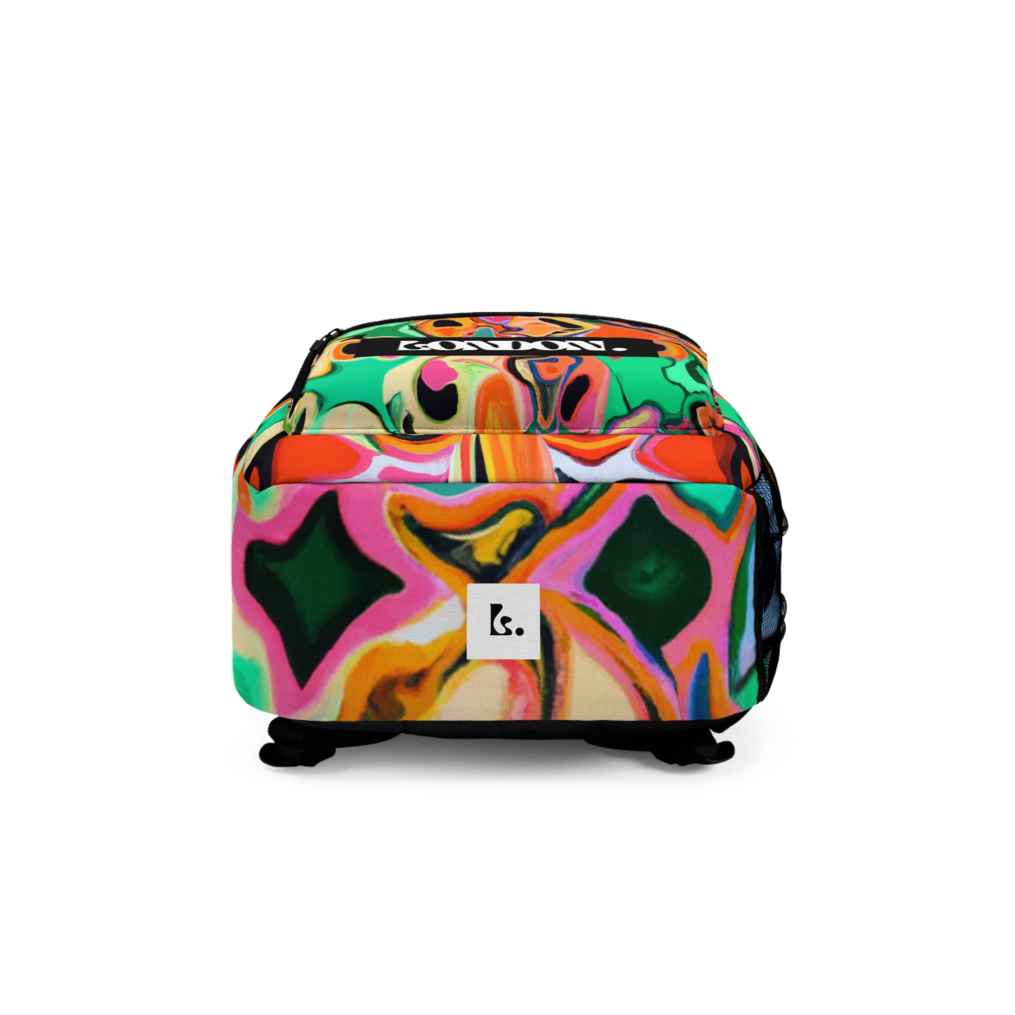 "Groovy Kaleidoscope Emporium" - Backpack