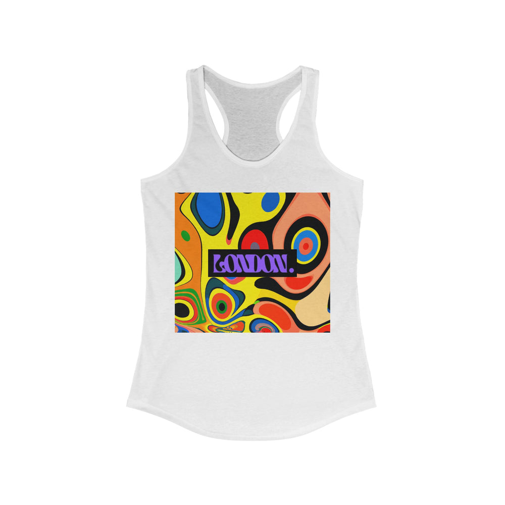"Groovy Mirage" - Racerback Tank Top