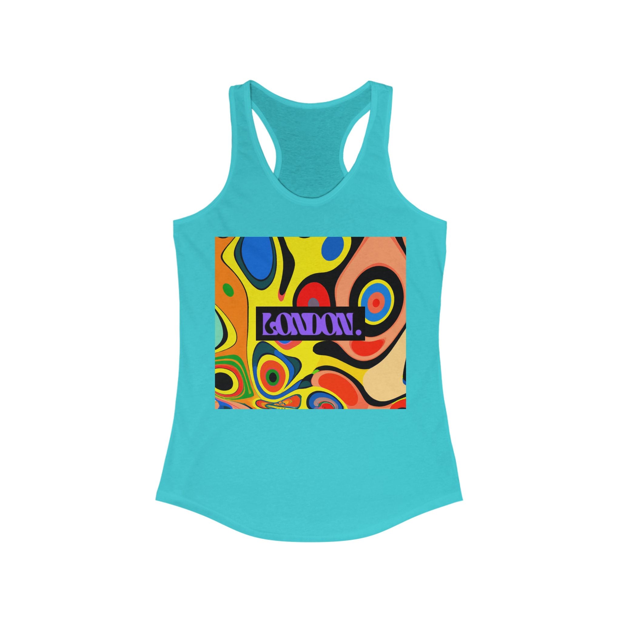 "Groovy Mirage" - Racerback Tank Top