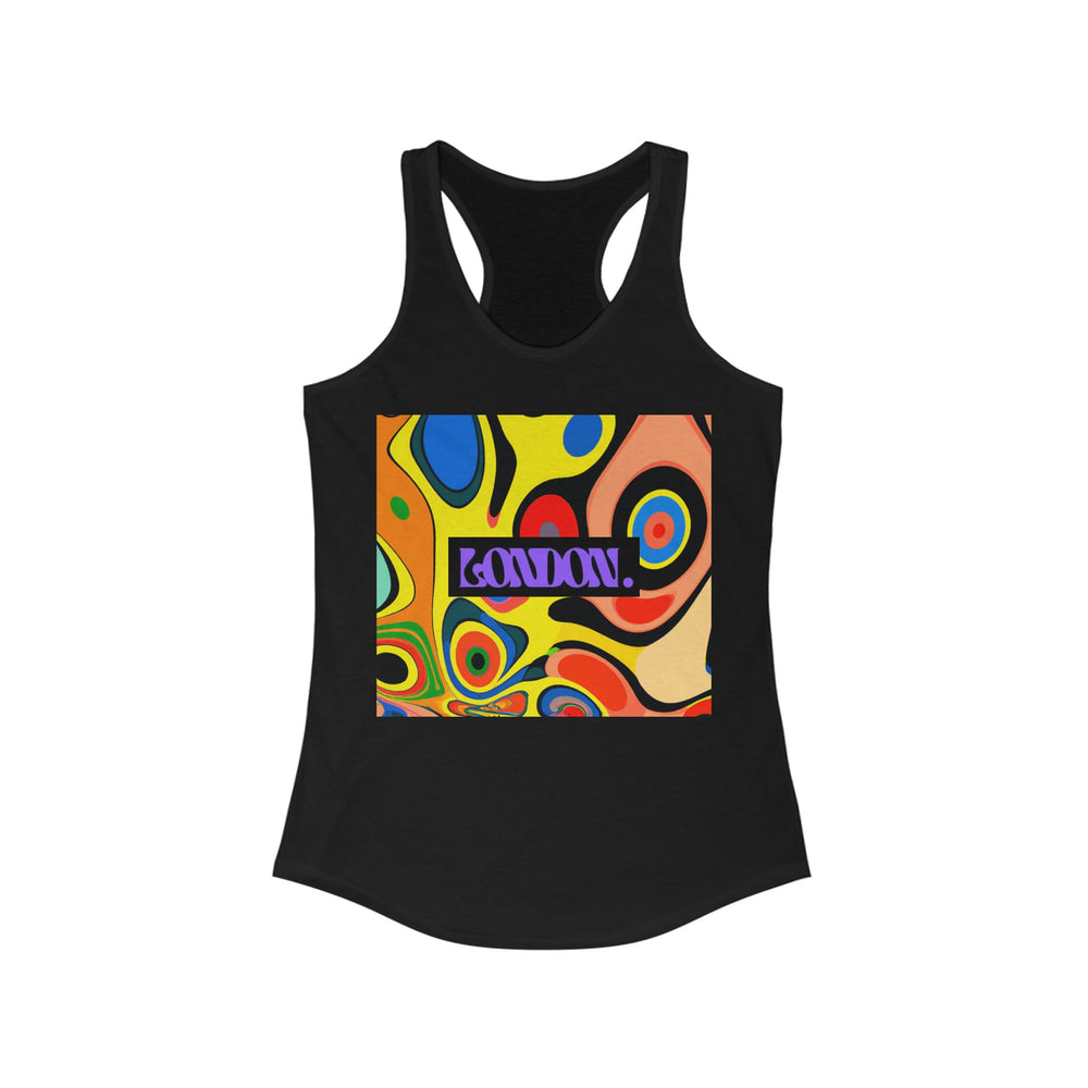 "Groovy Mirage" - Racerback Tank Top