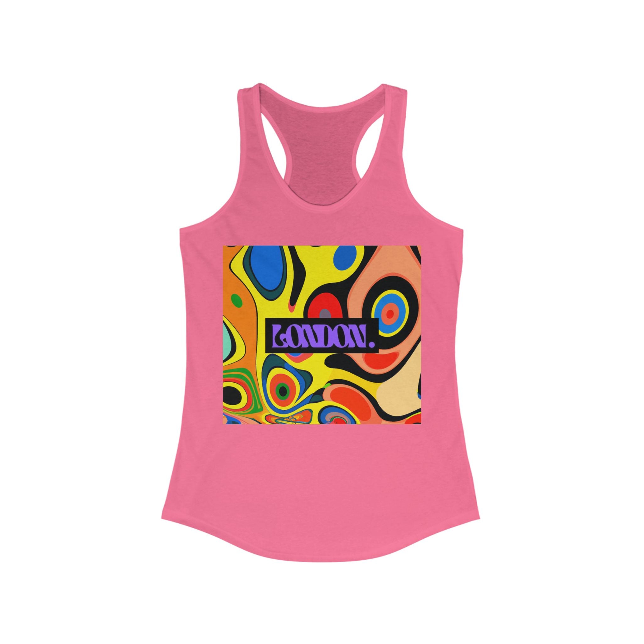 "Groovy Mirage" - Racerback Tank Top