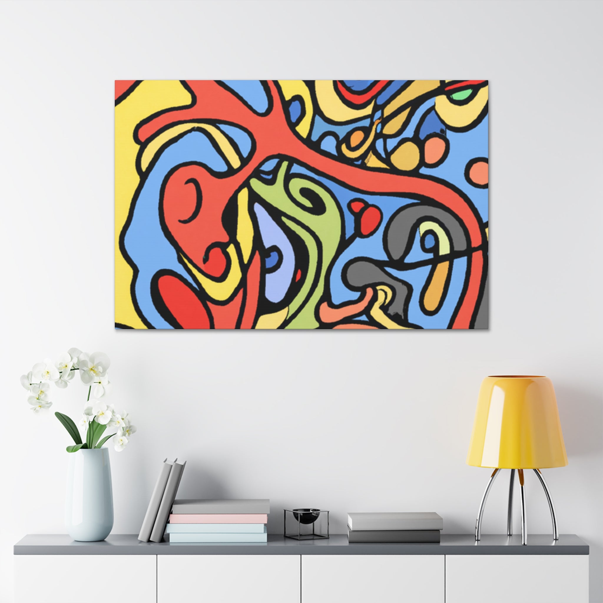 Groovy Radiance - Canvas