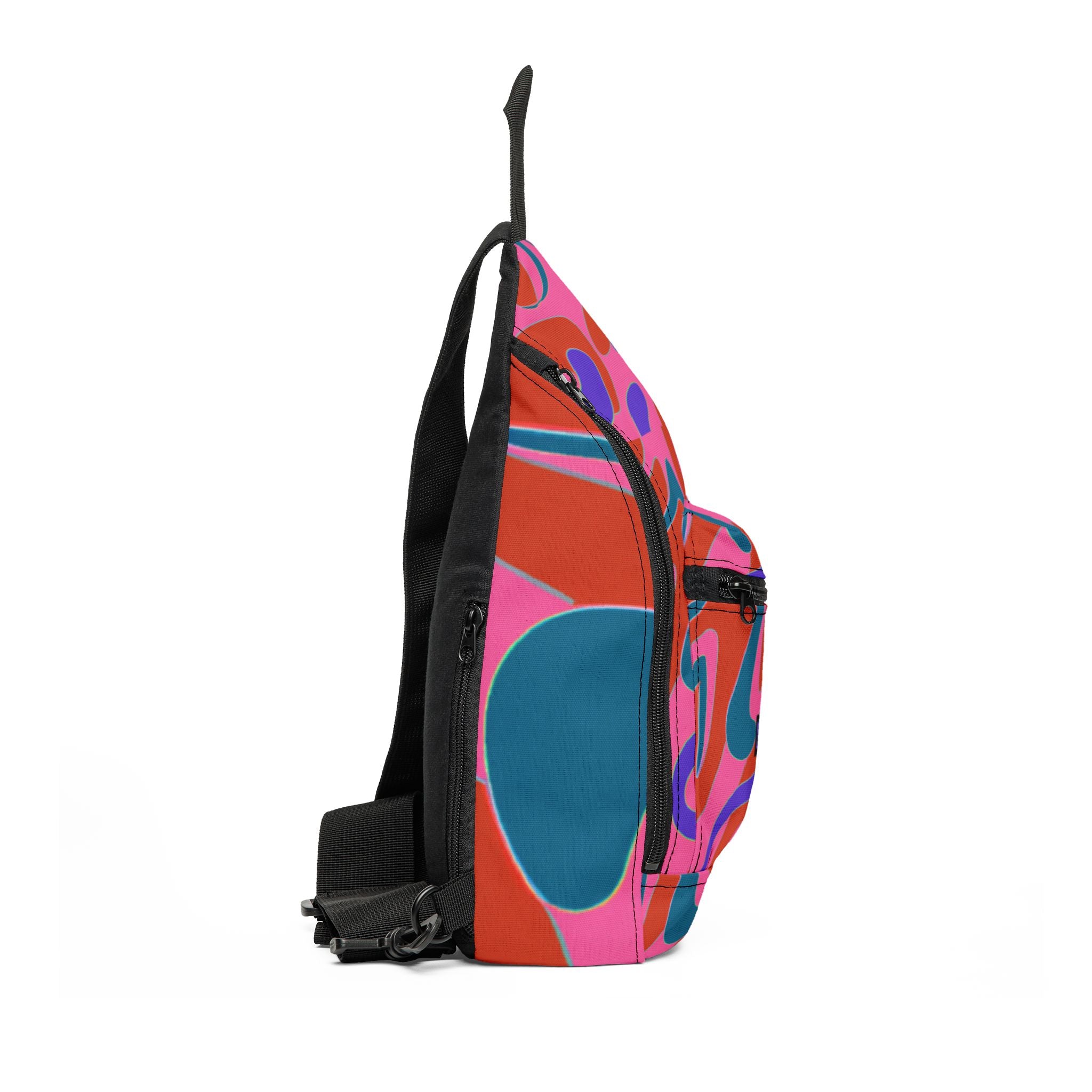 "Pixel Prisms" - Sling Bag