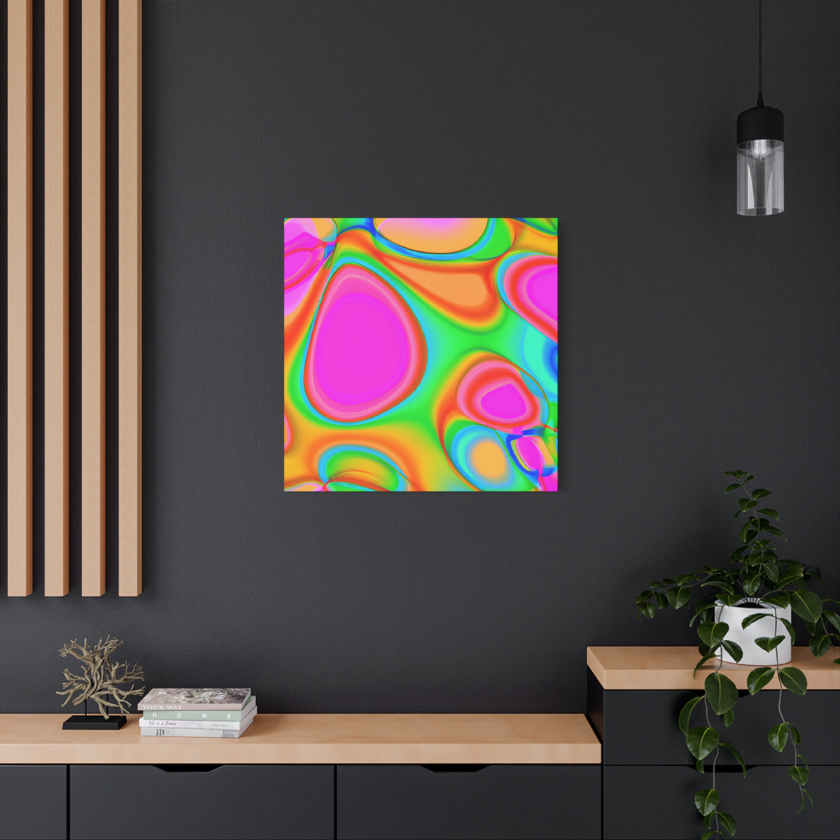 "Groove Petal" - Canvas