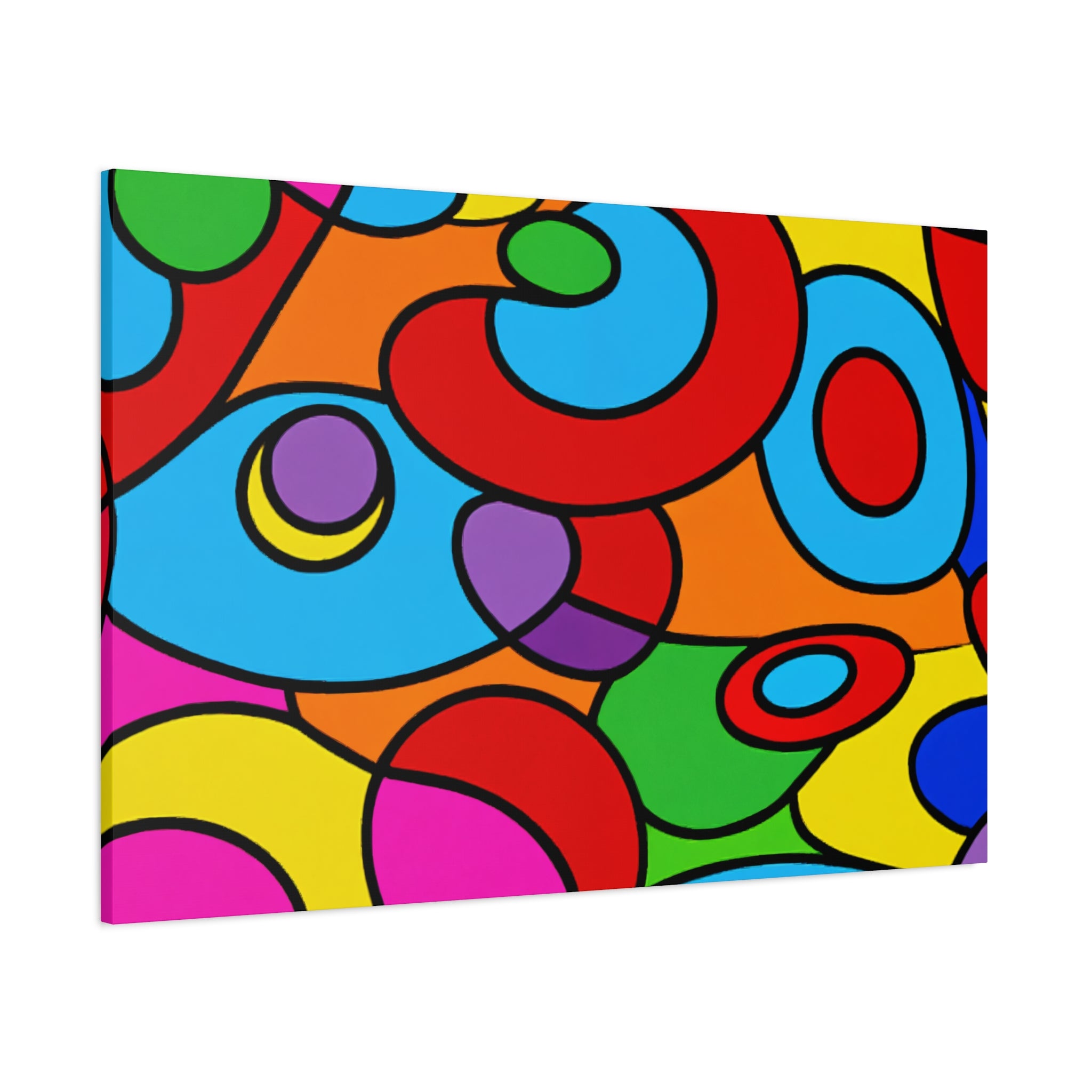 Groovy Kaleidoscope - Canvas