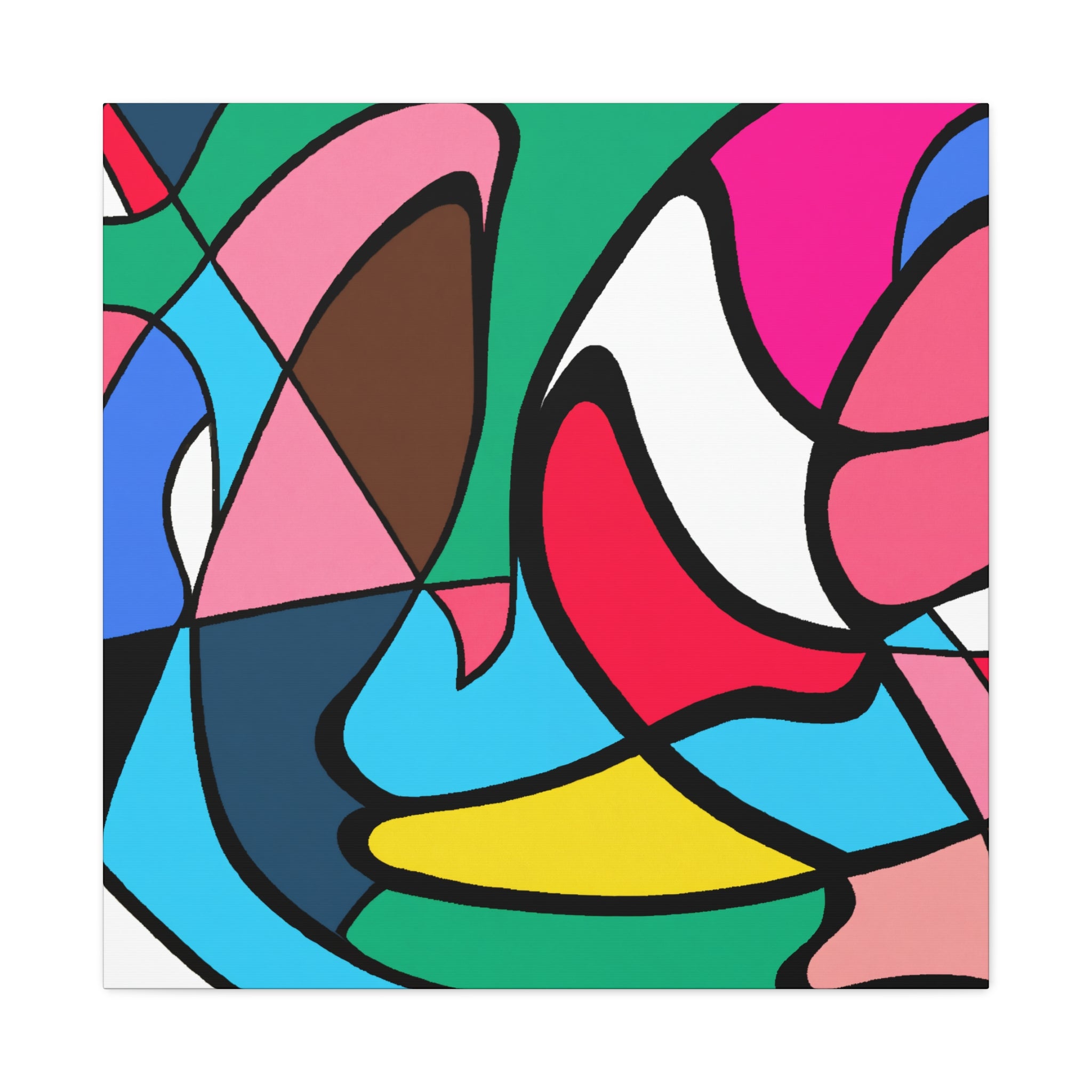 Sunny Kaleidoscope - Canvas