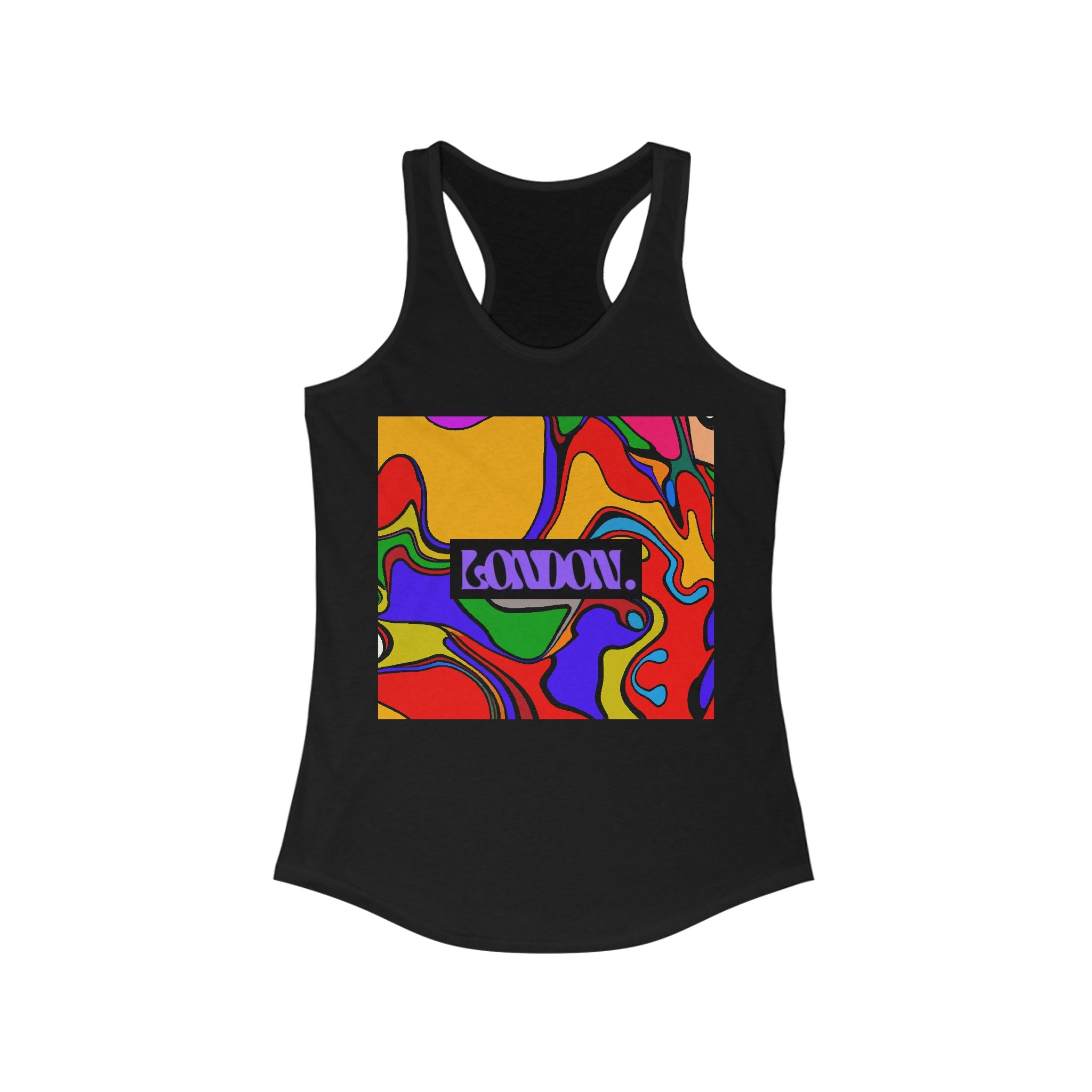 "Groove Galaxy" - Racerback Tank Top