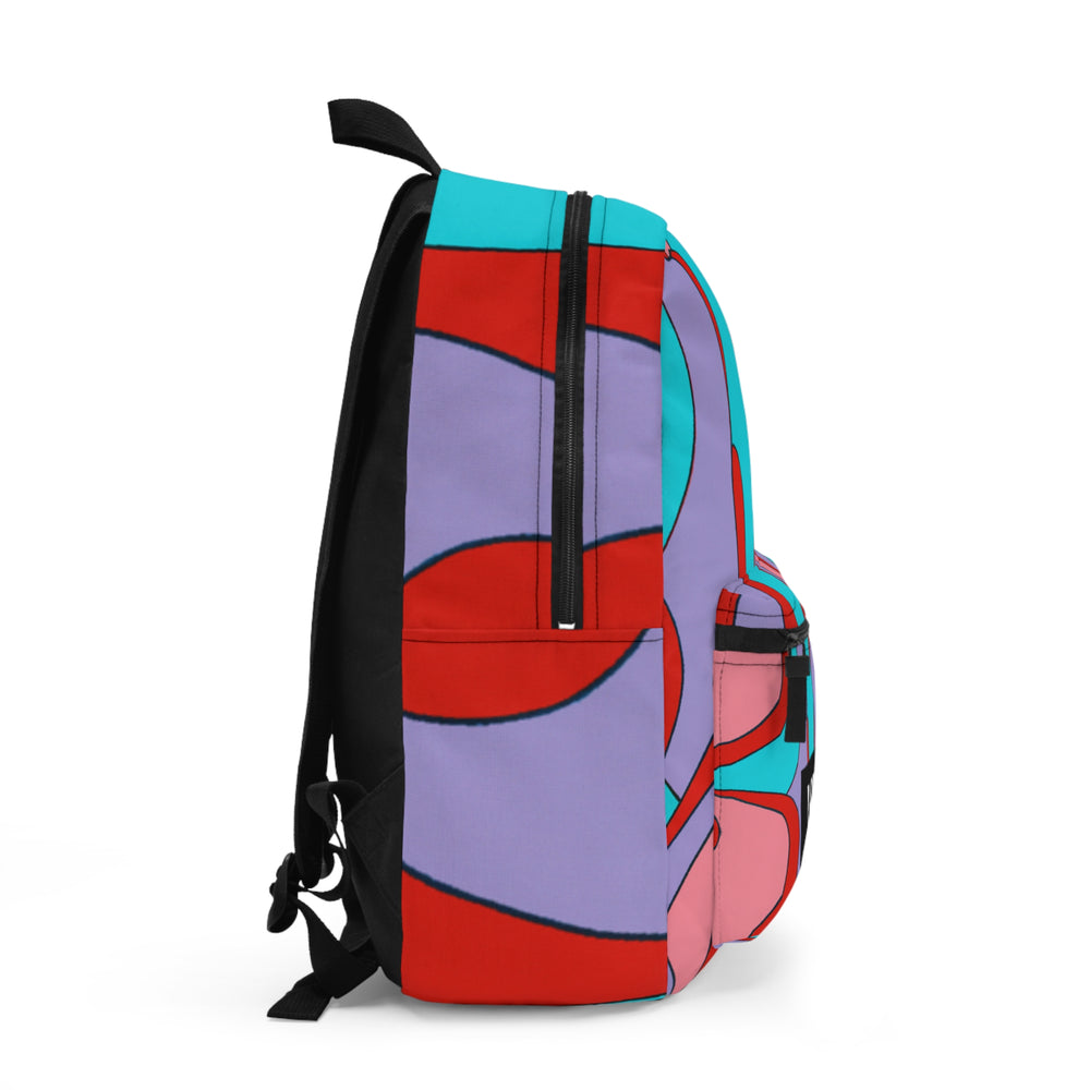 "Groovy Spectrum Illusions" - Backpack