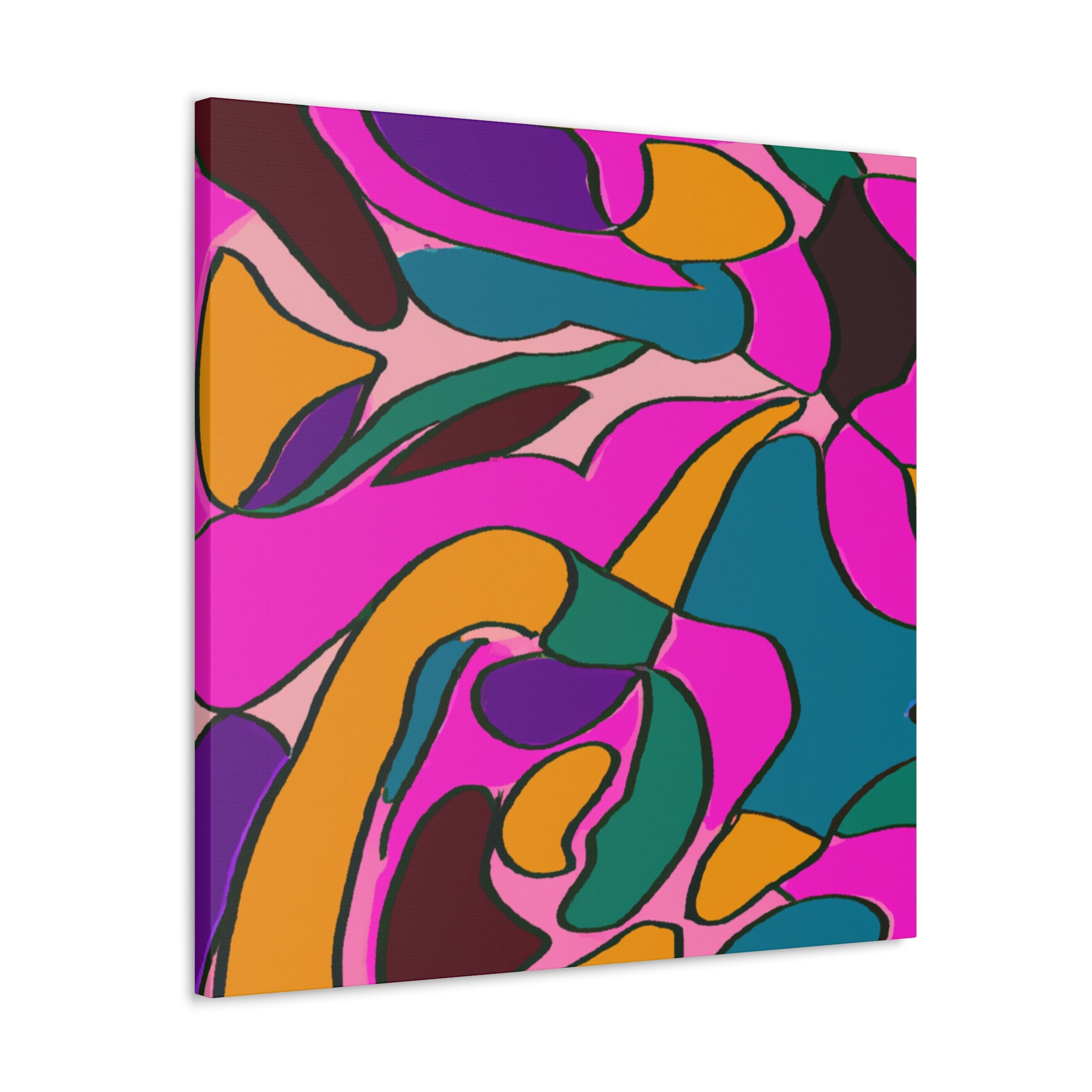 Groovy Kaleidoscope - Canvas