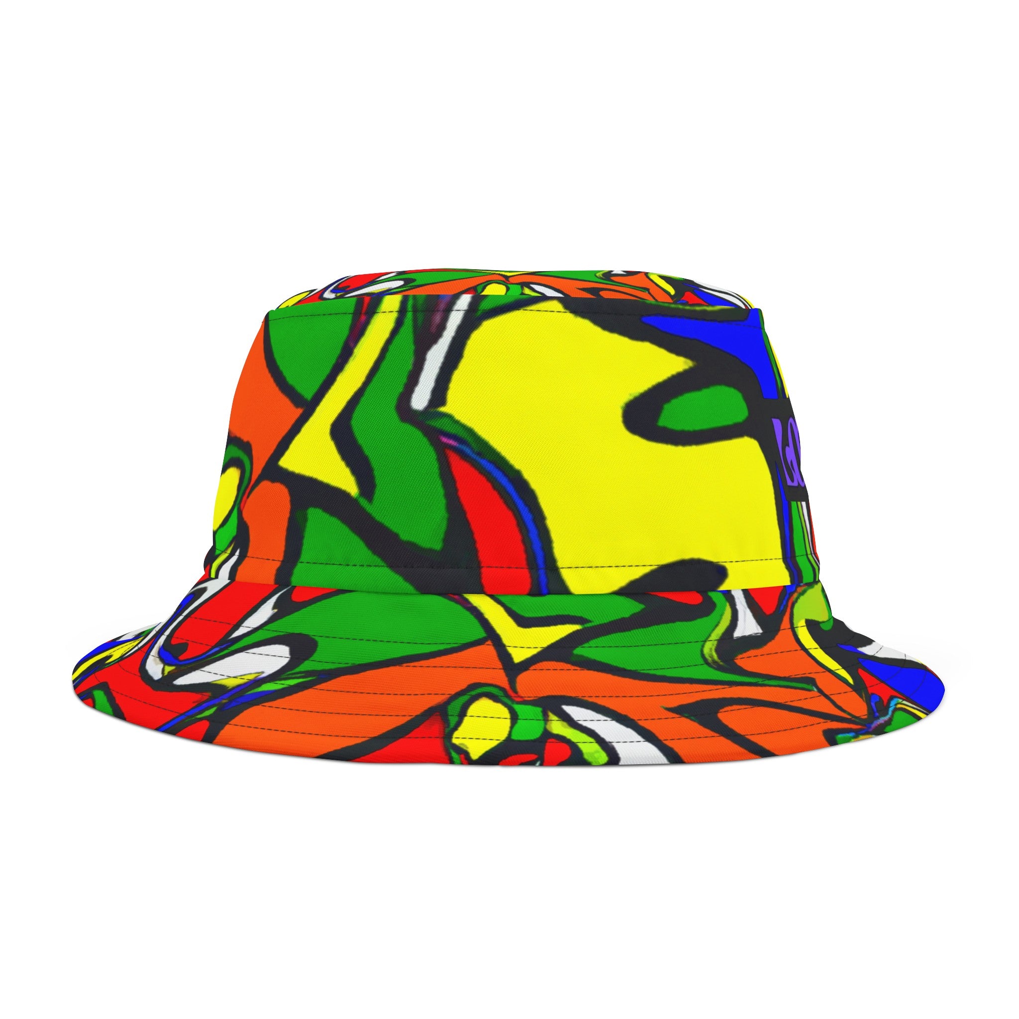 Groovy Spectrum Delight - Bucket Hat