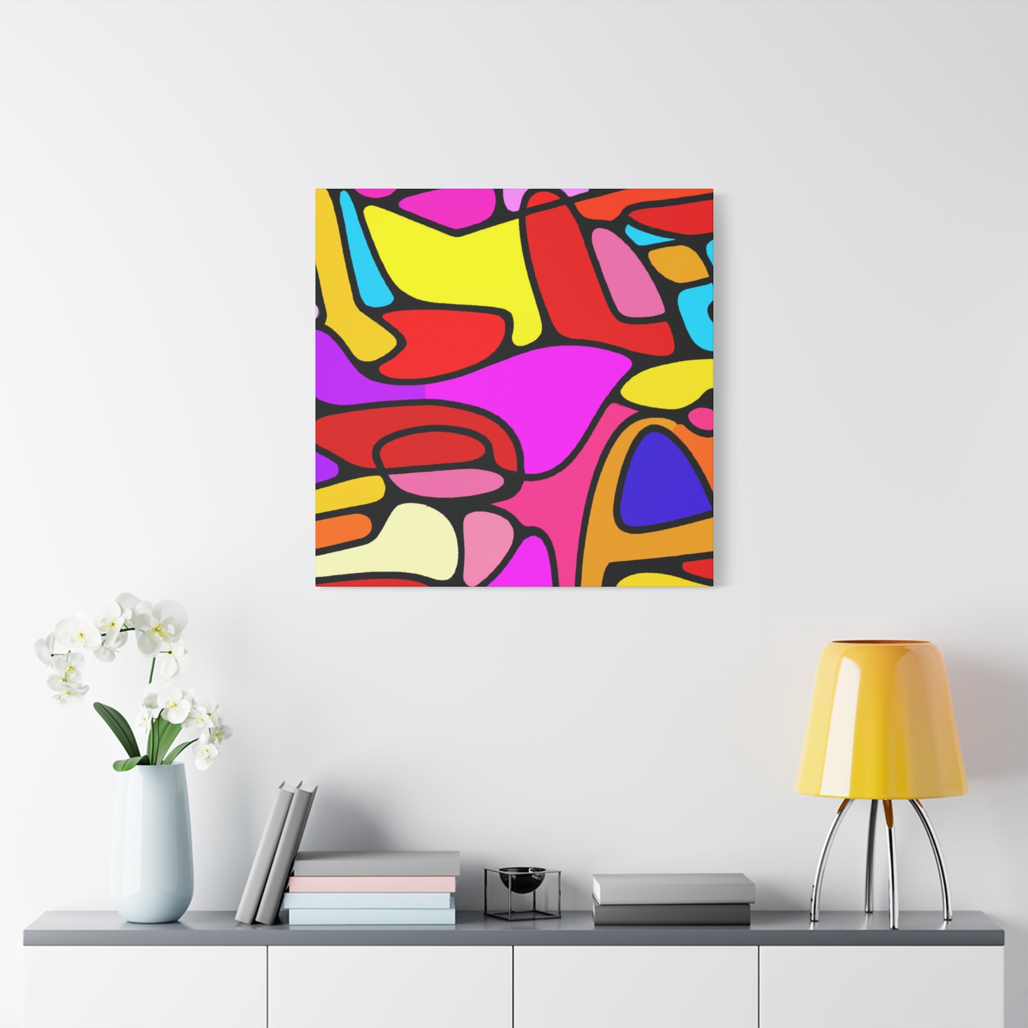 Groovy Kaleidoscope - Canvas