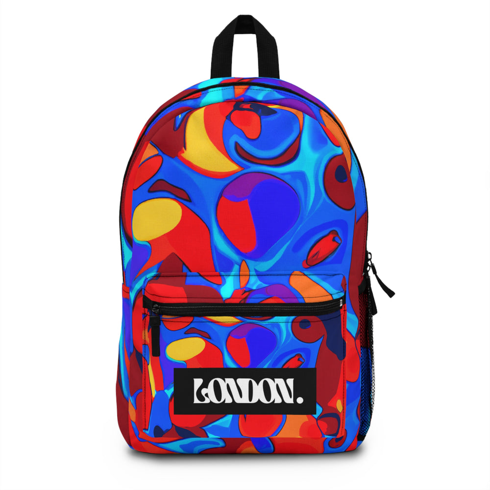 "Groovy Rainbow Revival" - Backpack