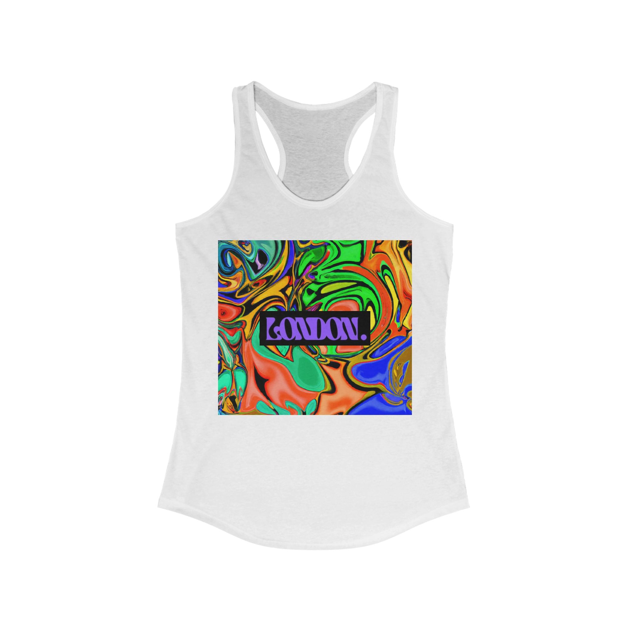 Groovy Galaxy Designs - Racerback Tank Top