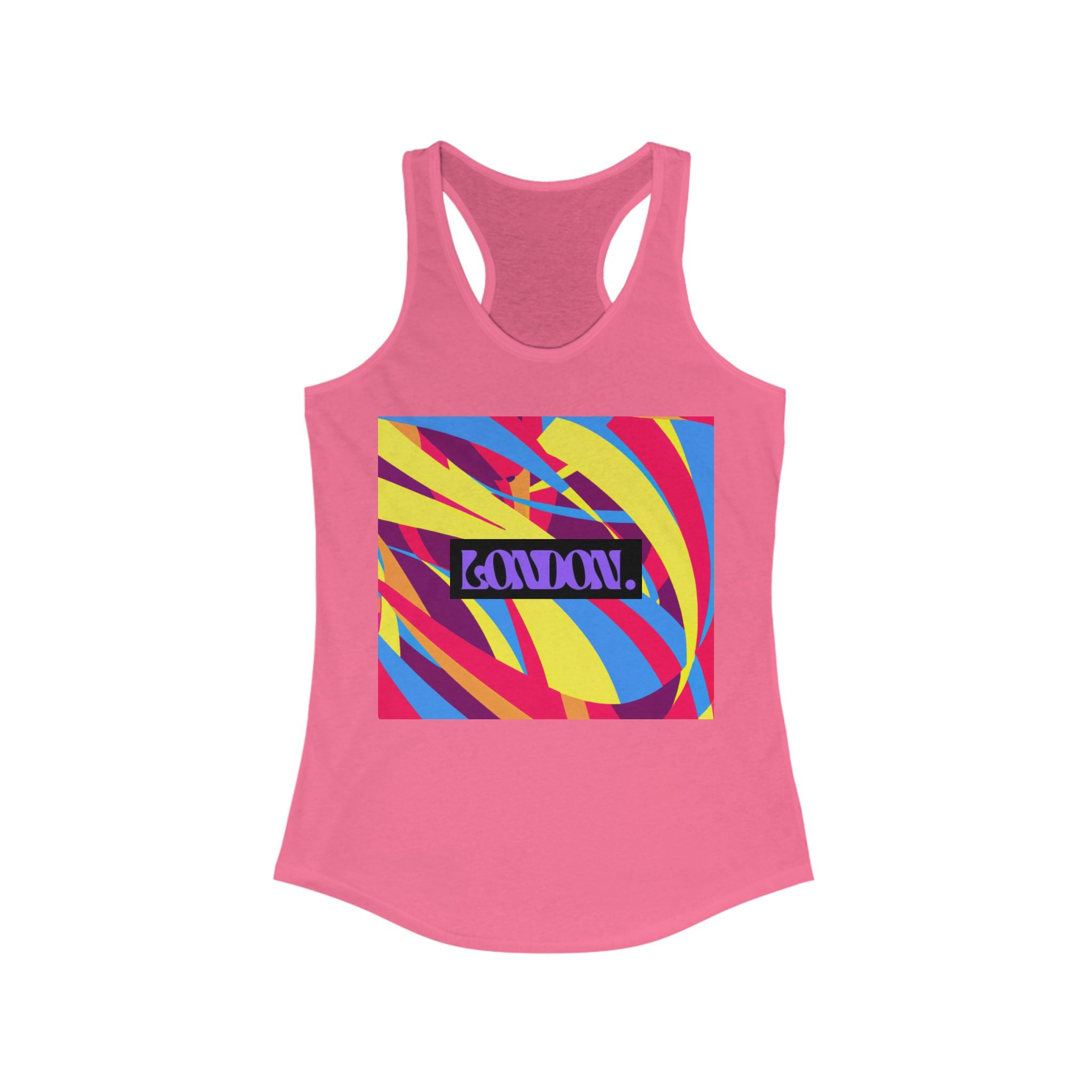 "Groovy Galore: Gigi Charmers" - Racerback Tank Top
