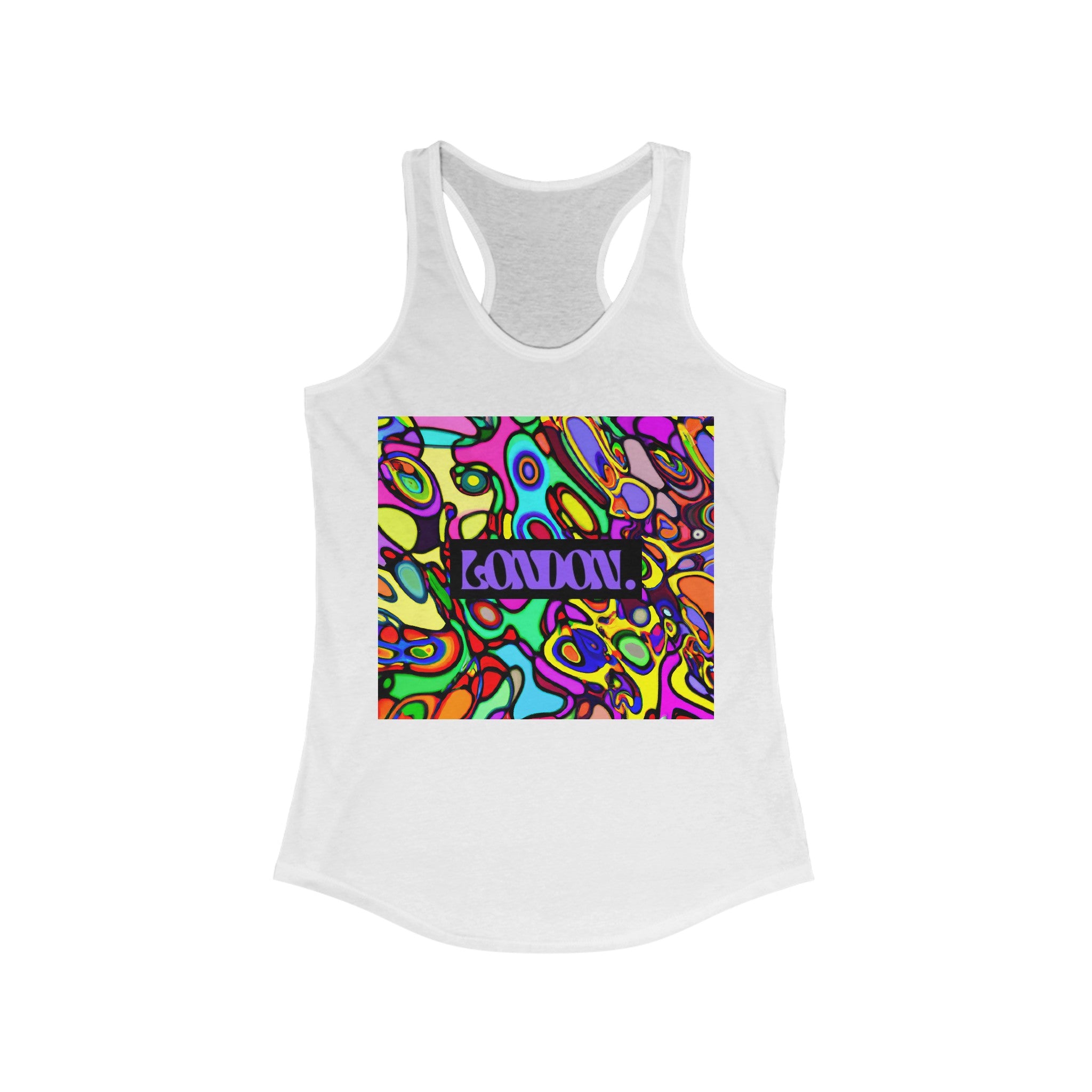 Far Out  Franchesca - Racerback Tank Top