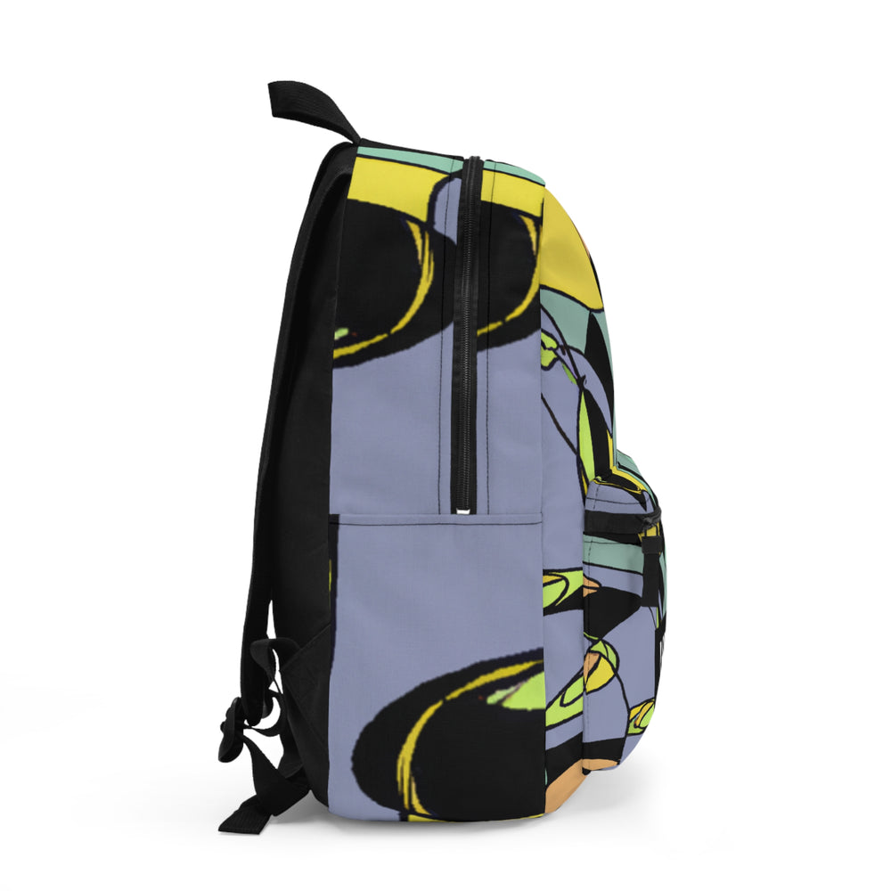 "Groovy Mirage Pop Boutique" - Backpack