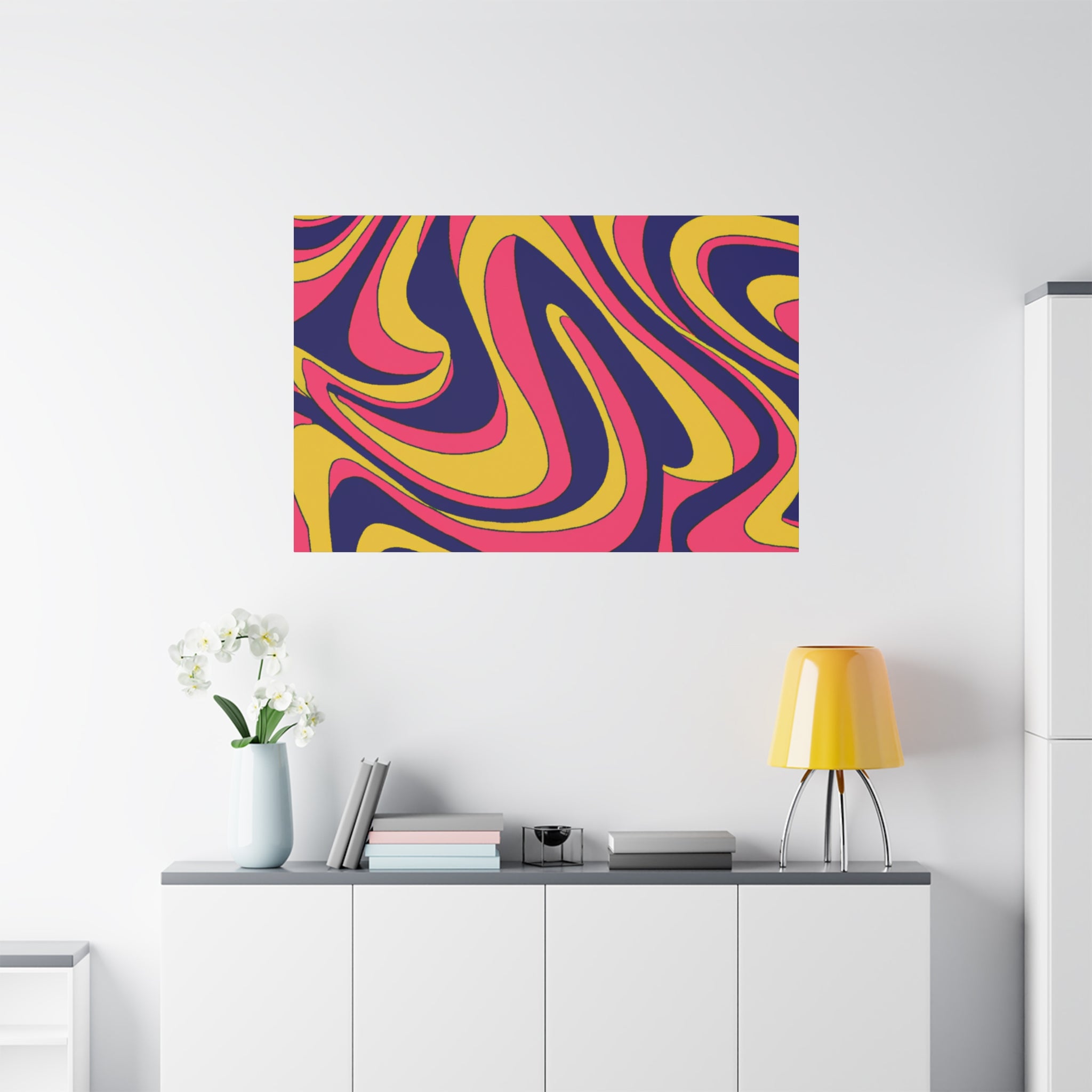 Groovy Kaleidoscope - Canvas