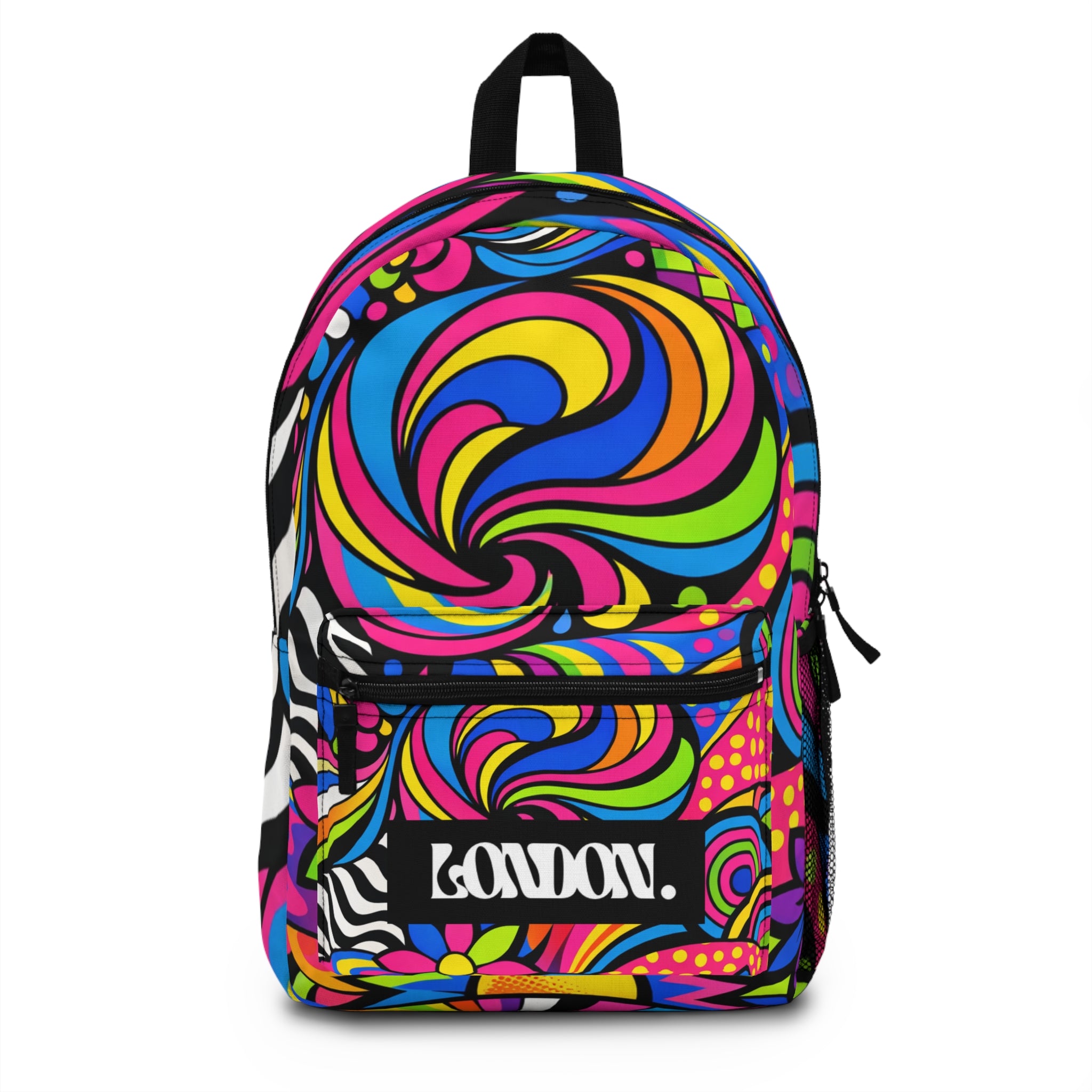 "Jett Hawthorne's Trippy Technicolor Trip" - Backpack