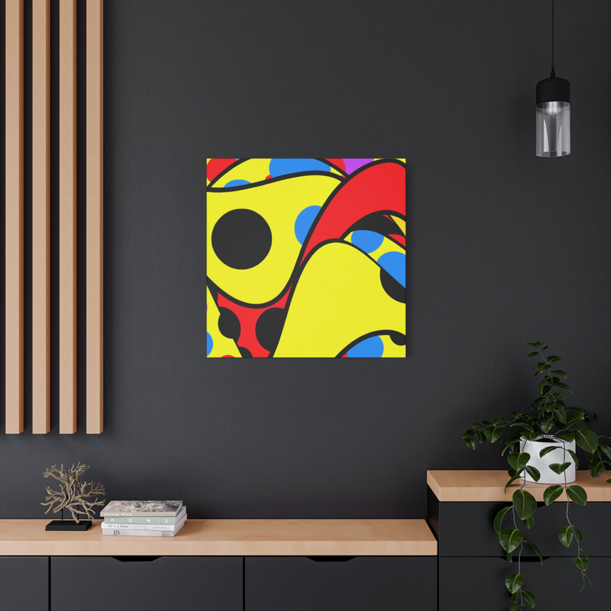 Groovy Kaleidoscope - Canvas