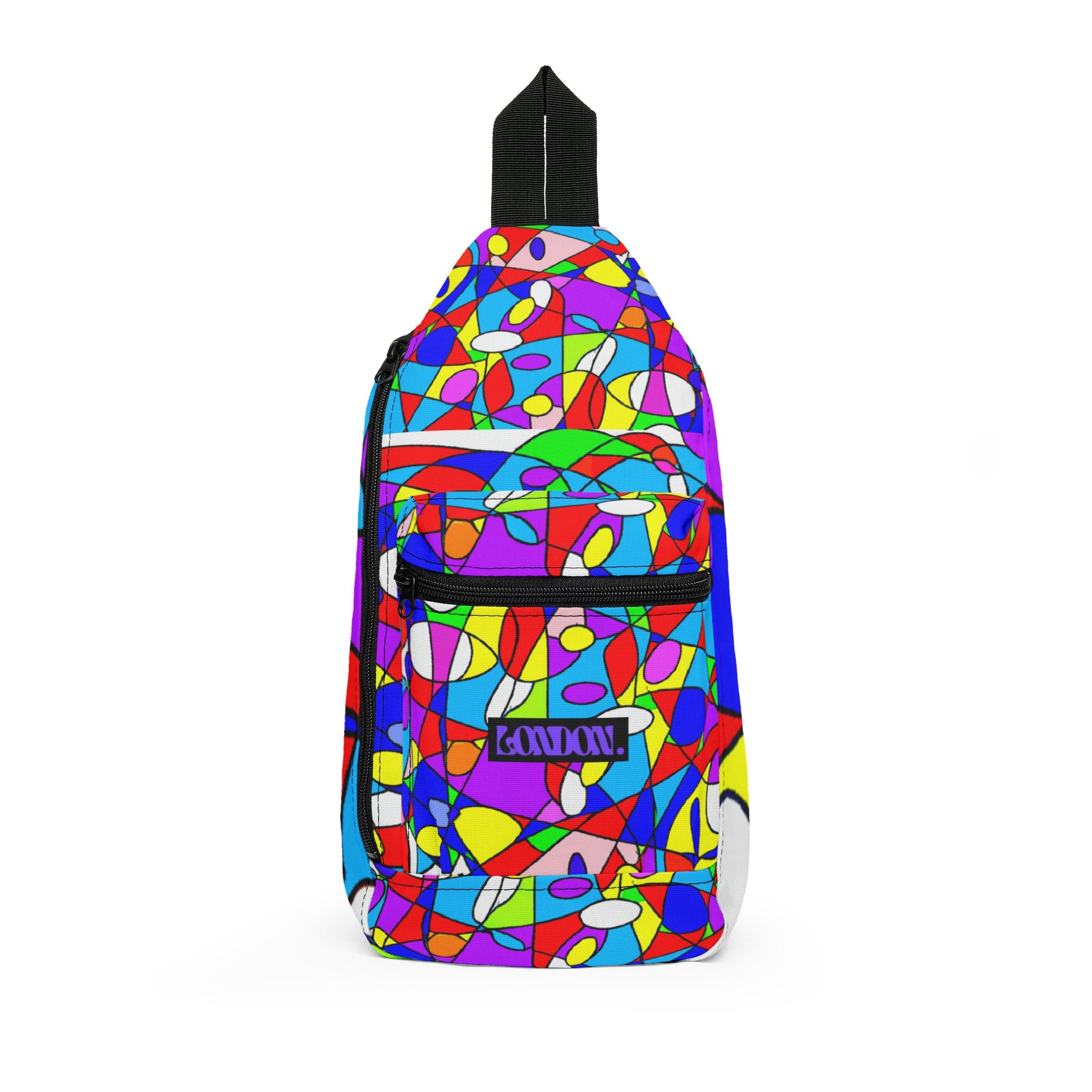 "Groovy Delights by Luna Lovebeam" - Sling Bag