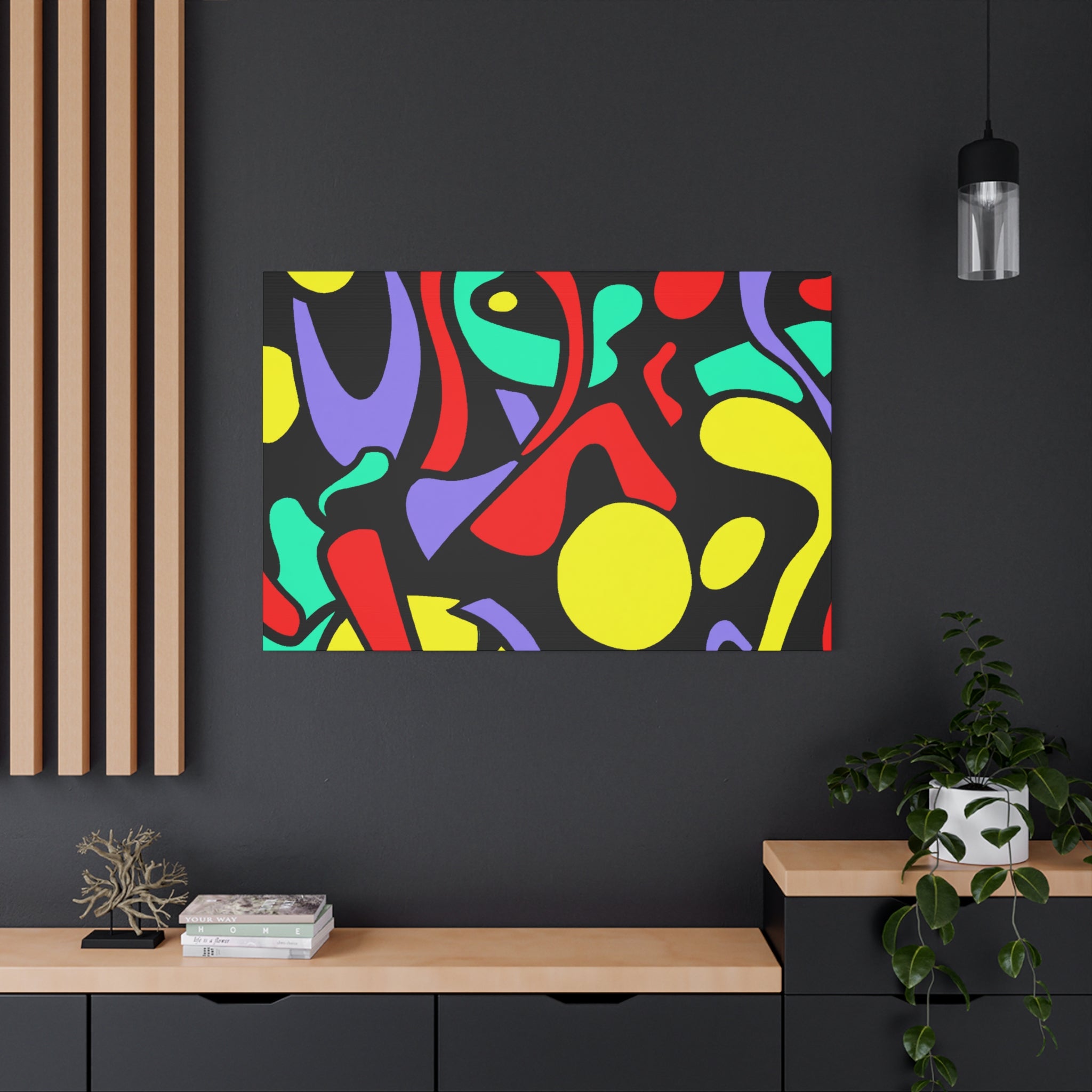 Groovy Kaleidoscope - Canvas