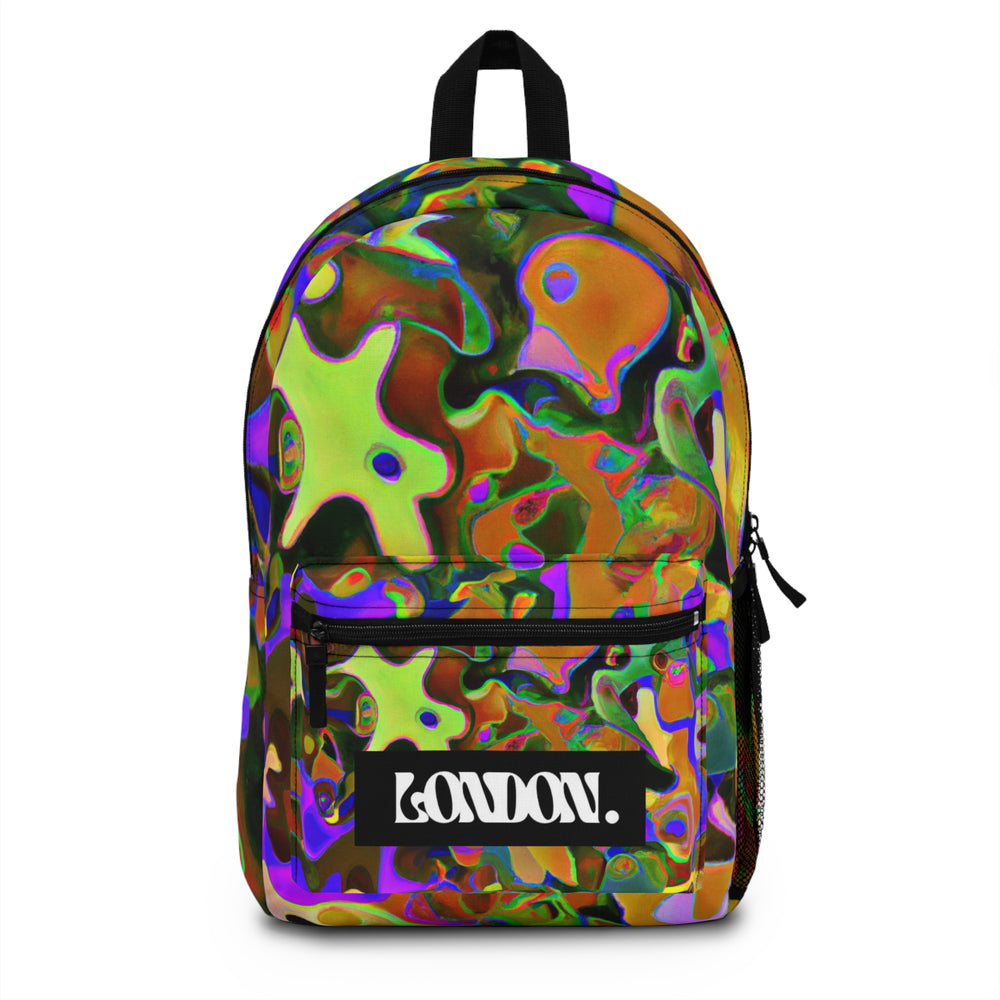 "Groovy Delight Prismatics" - Backpack