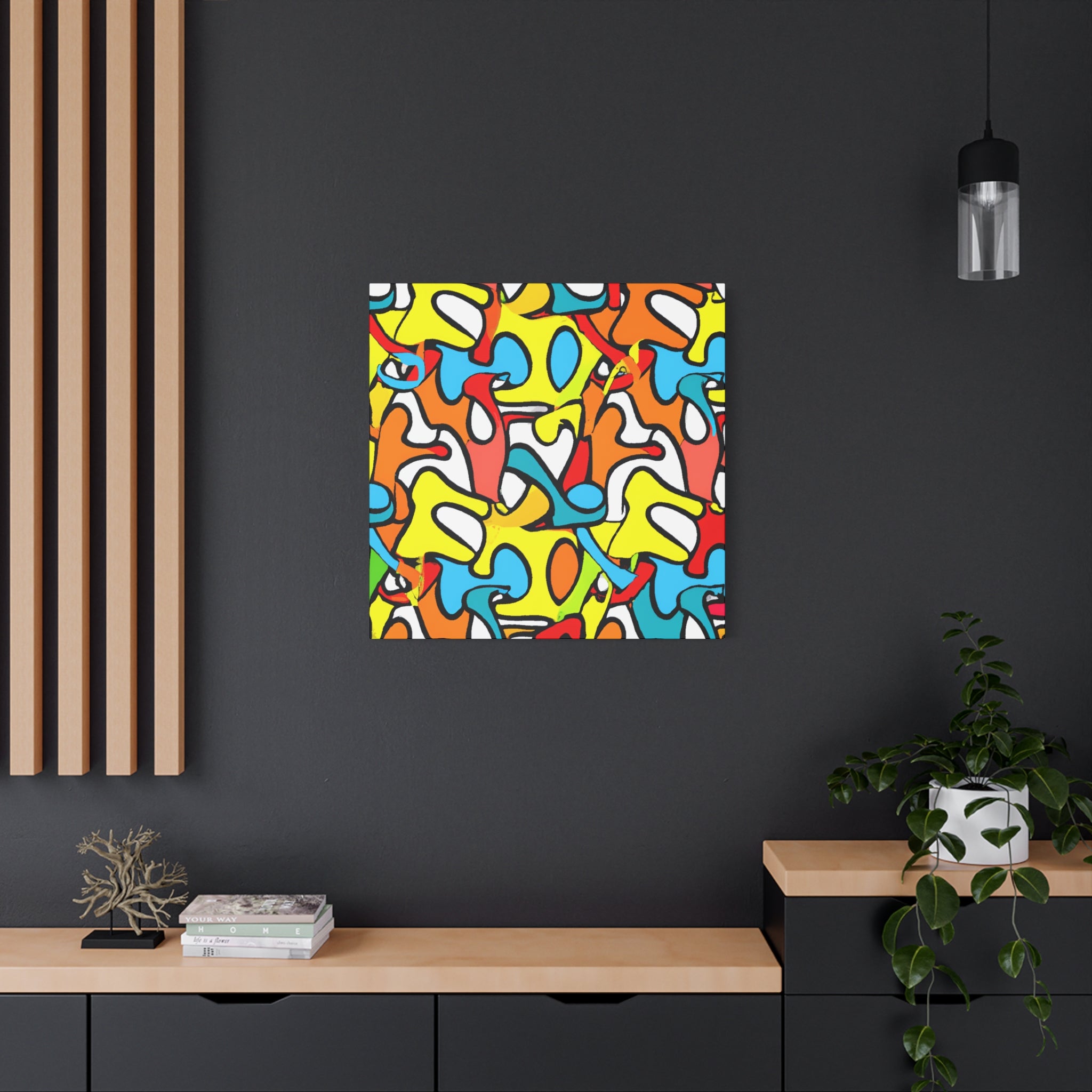 Groovy Wavelength - Canvas