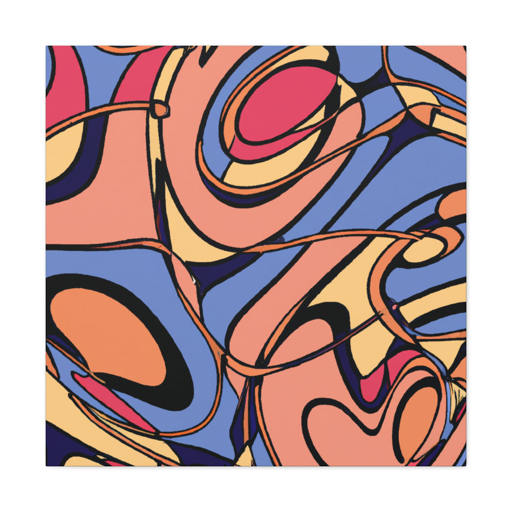 Groovy Kaleidoscope - Canvas