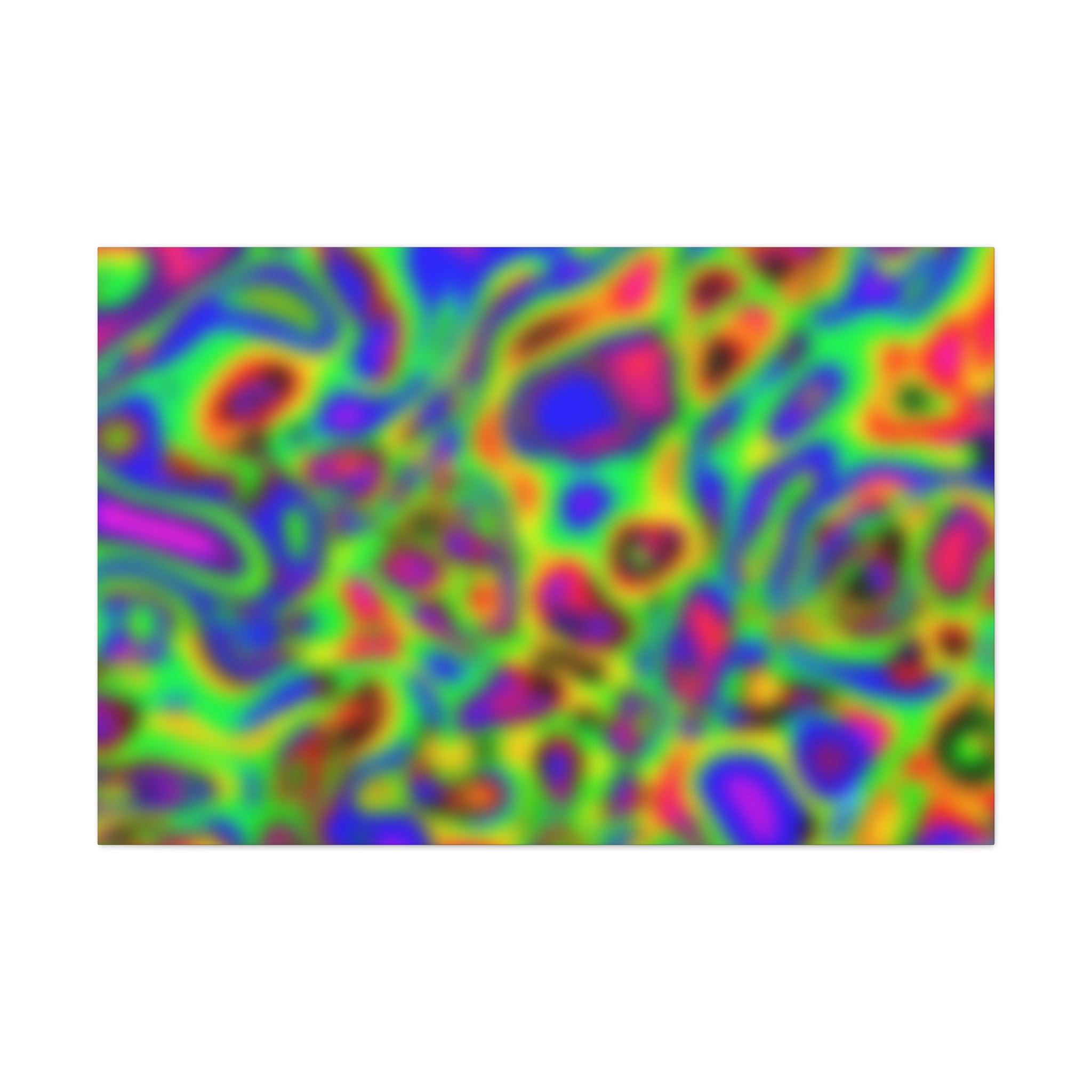 Psychedelic Dreamscape Abstract Art Canvas - Canvas