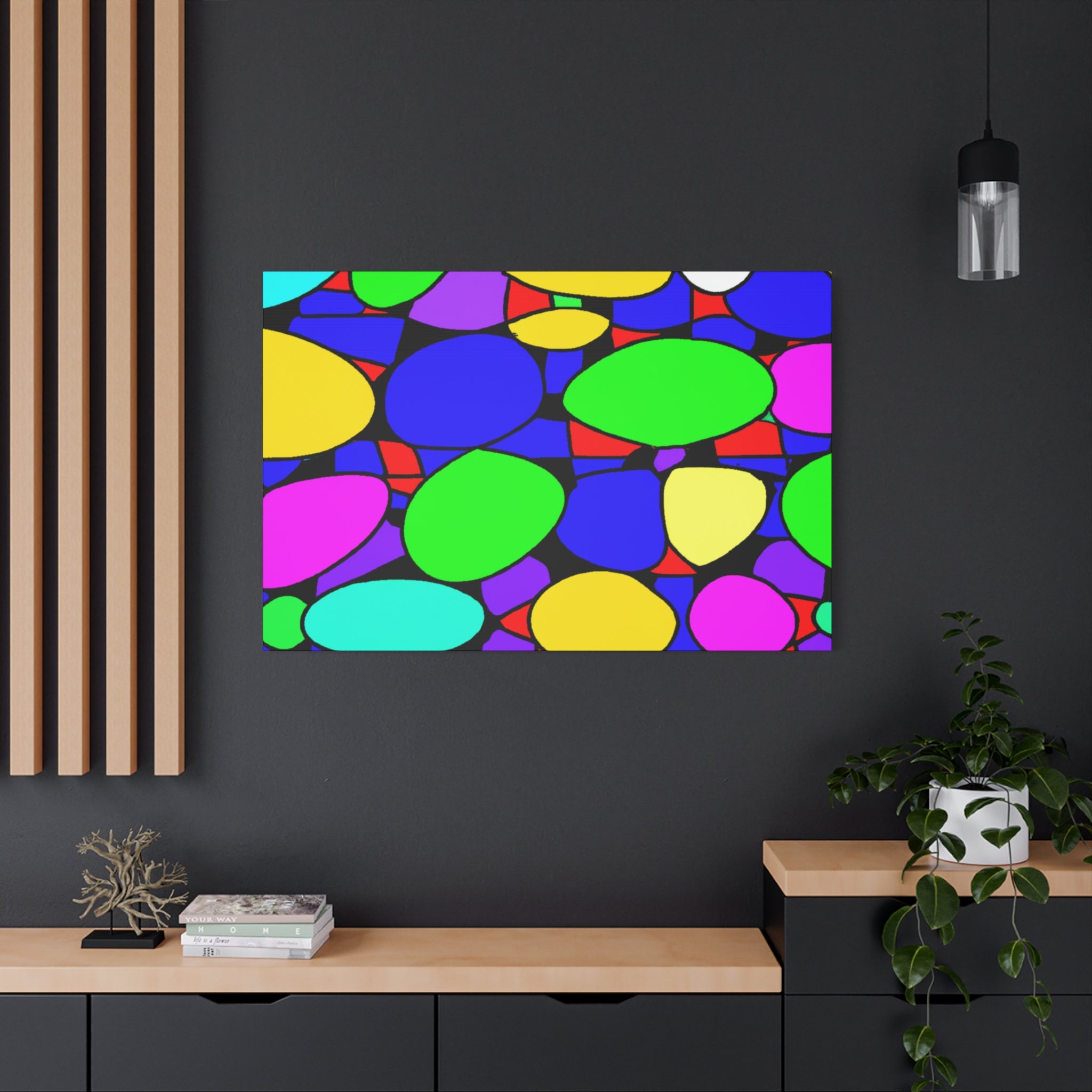 Groovy Kaleidoscope - Canvas