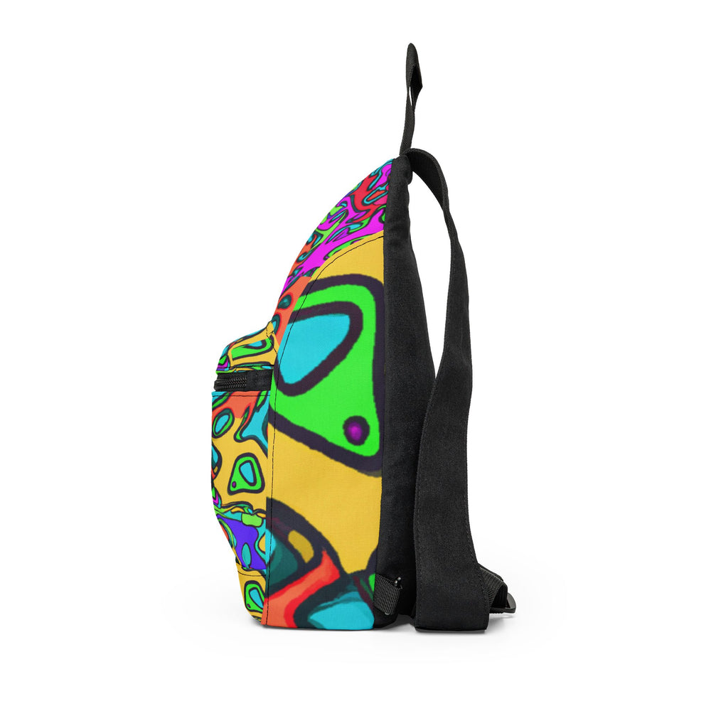 "Jazzmo Marley's Kaleidoscope Couture" - Sling Bag