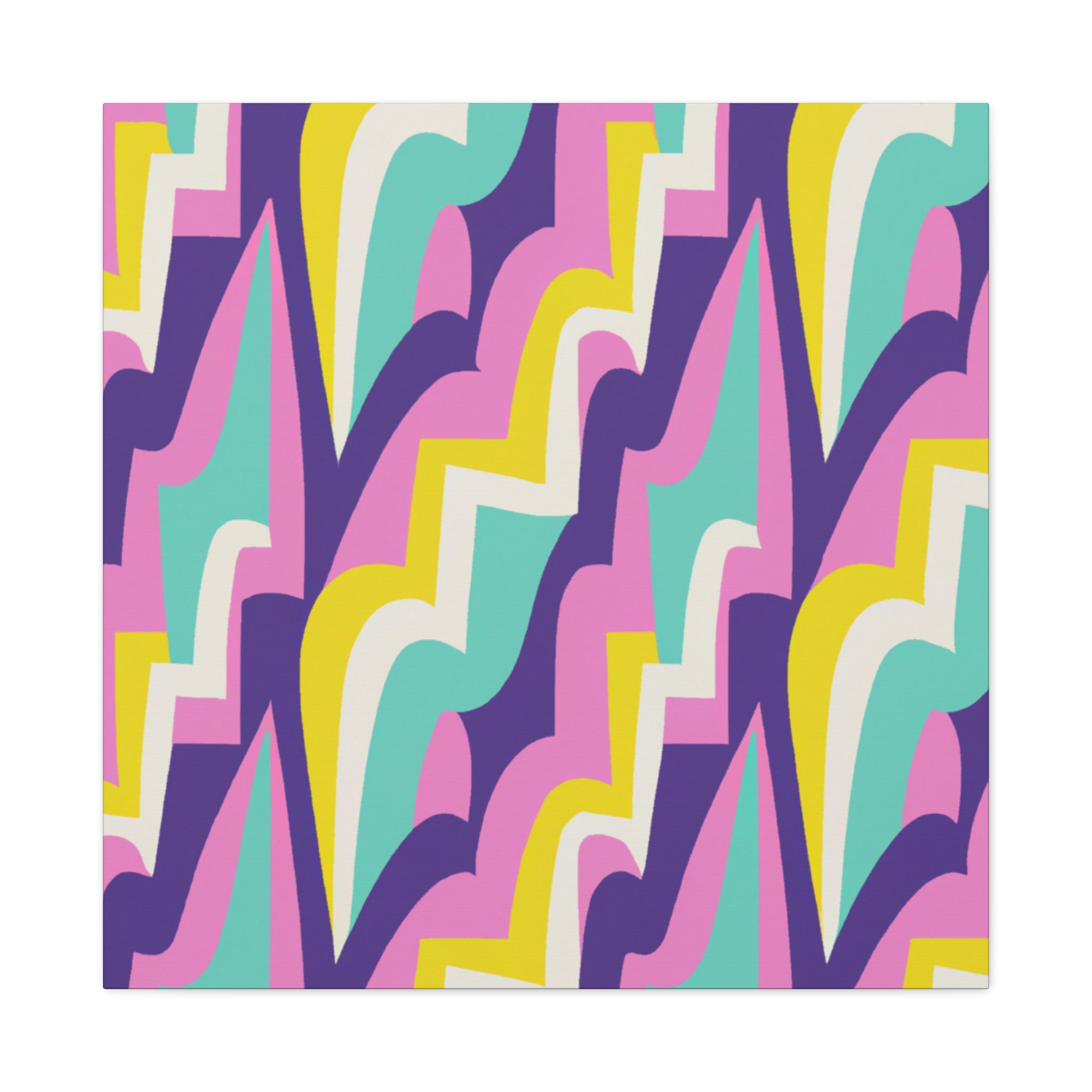 Groovy Kaleidoscope - Canvas