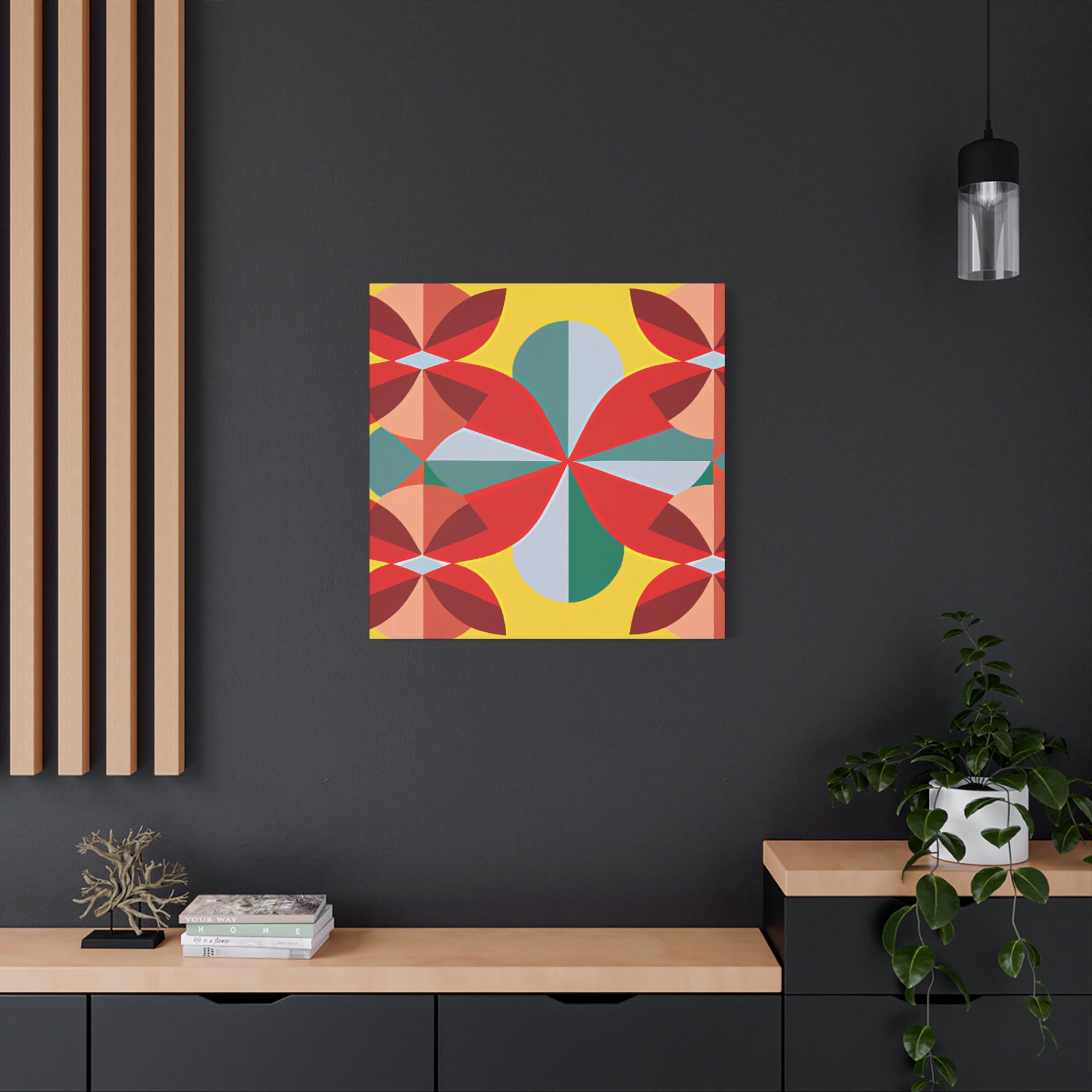 Groovy Kaleidoscope - Canvas